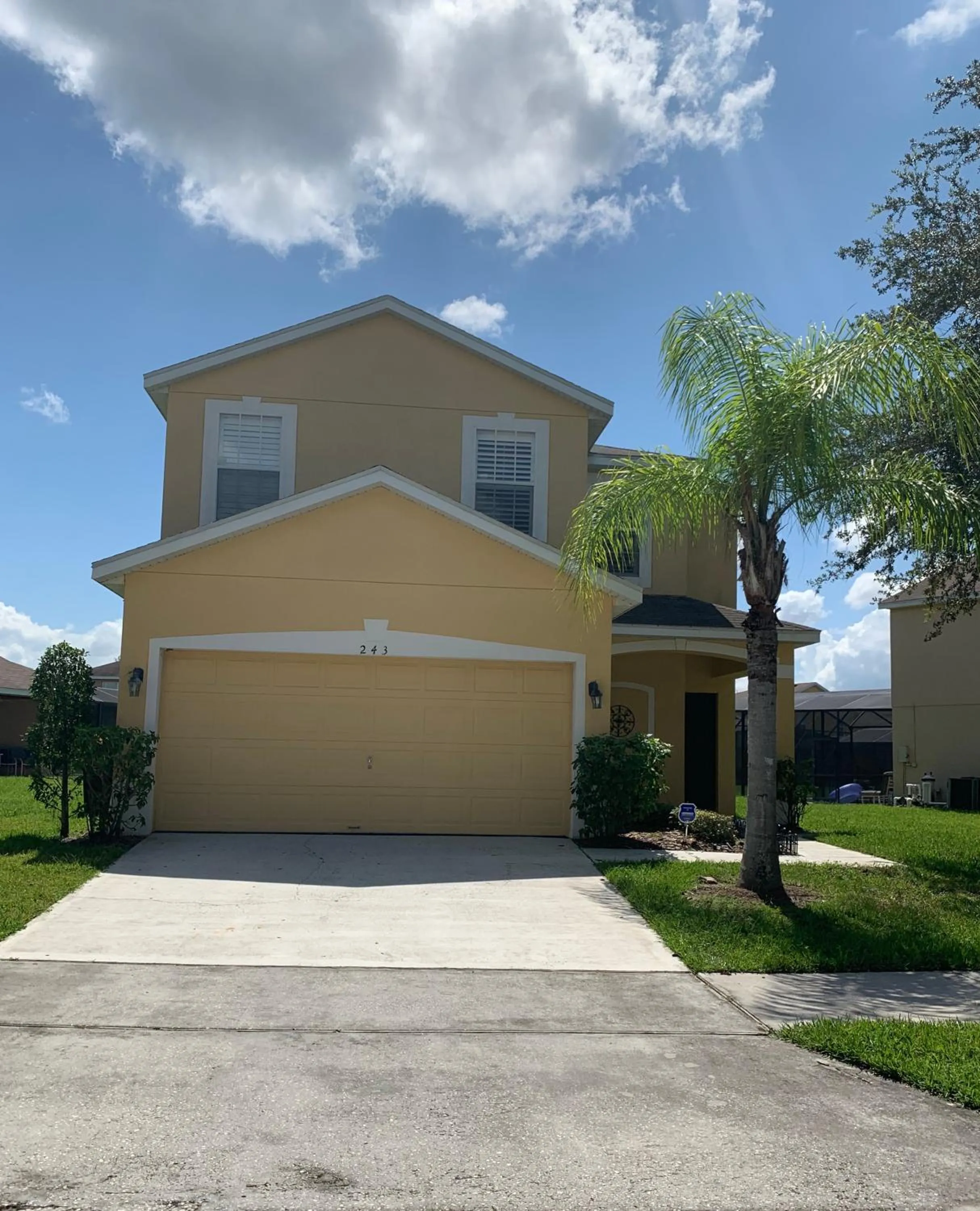 Facade/entrance in Cozy Villa With South Facing Pool