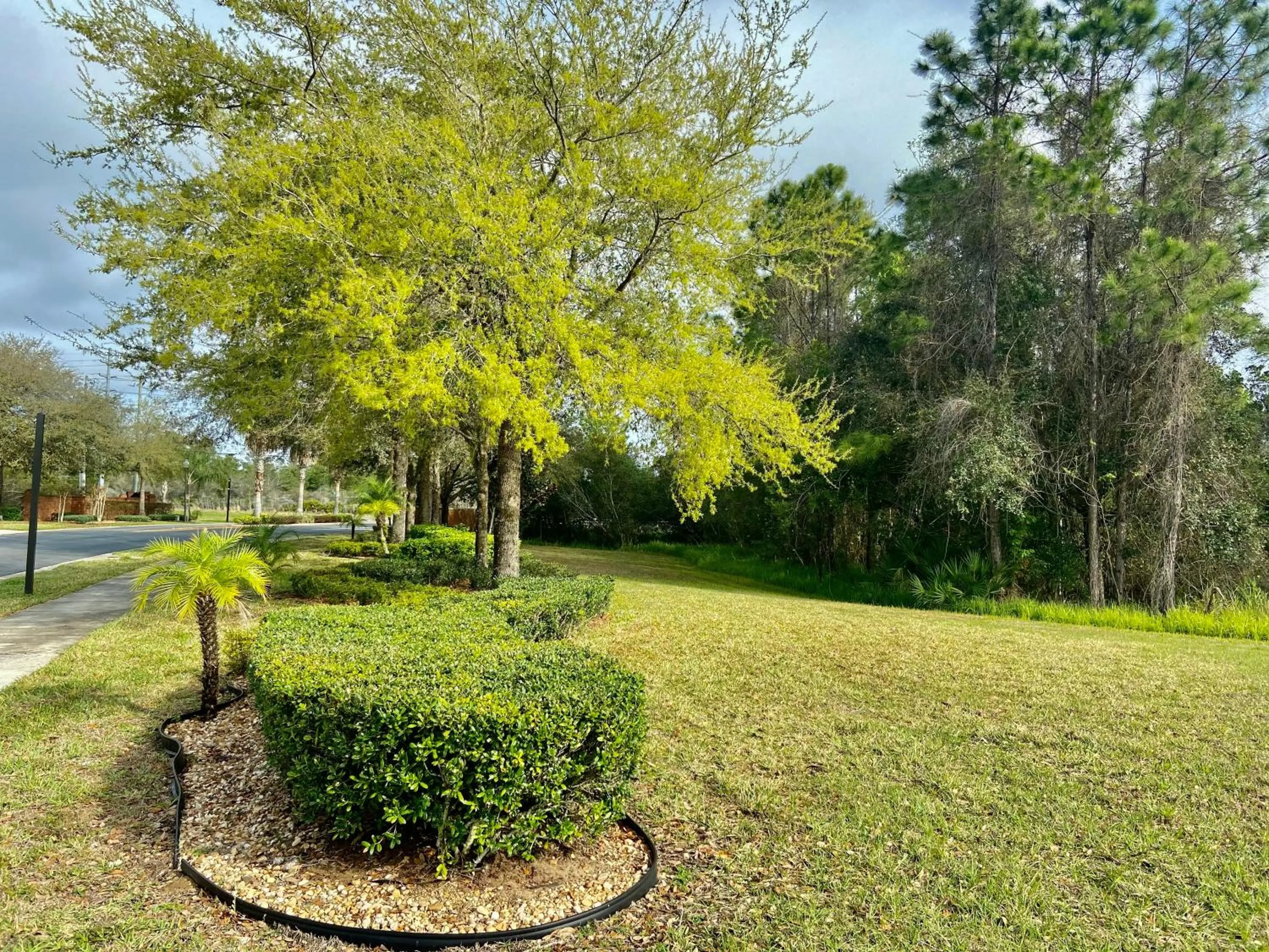 Natural landscape in Cozy Villa With South Facing Pool