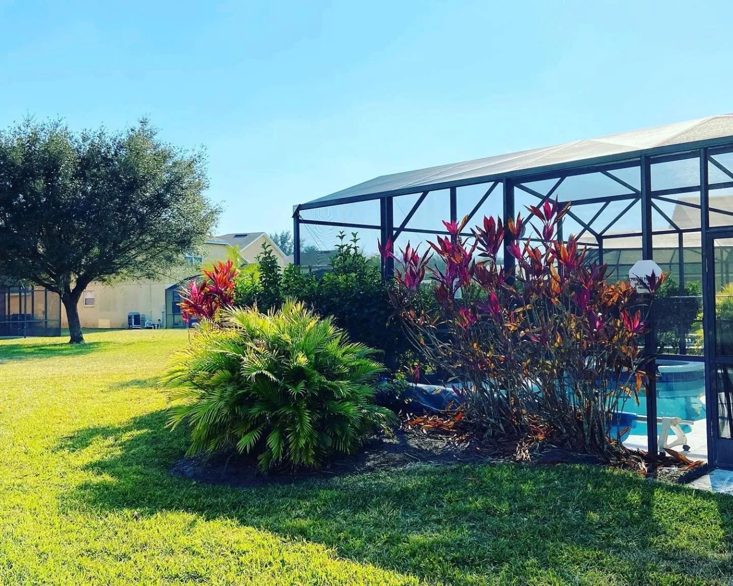 Natural landscape in Cozy Villa With South Facing Pool