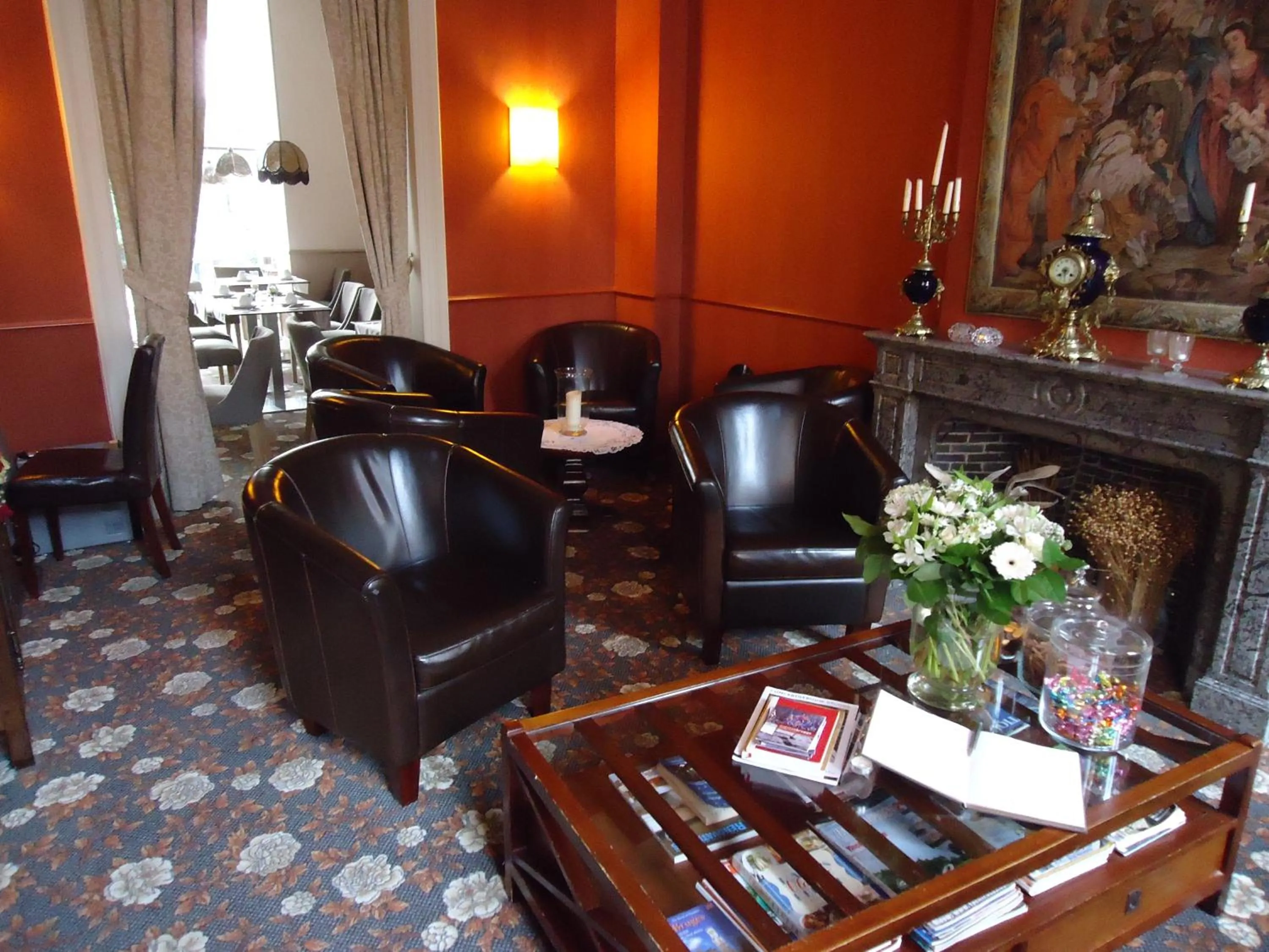 Lobby or reception in Hotel Groeninghe