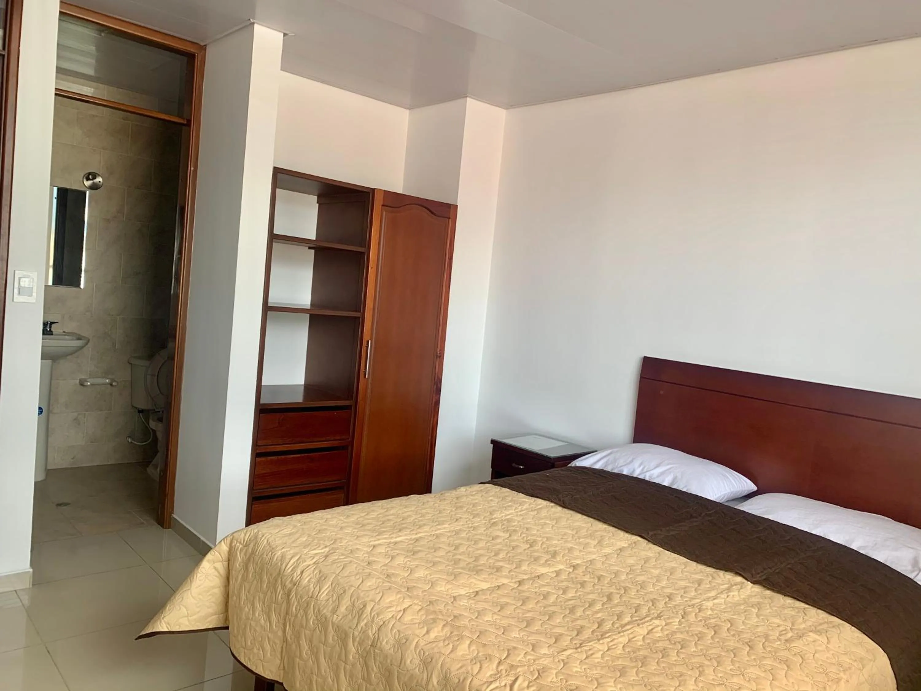 Bed in Hotel Universal