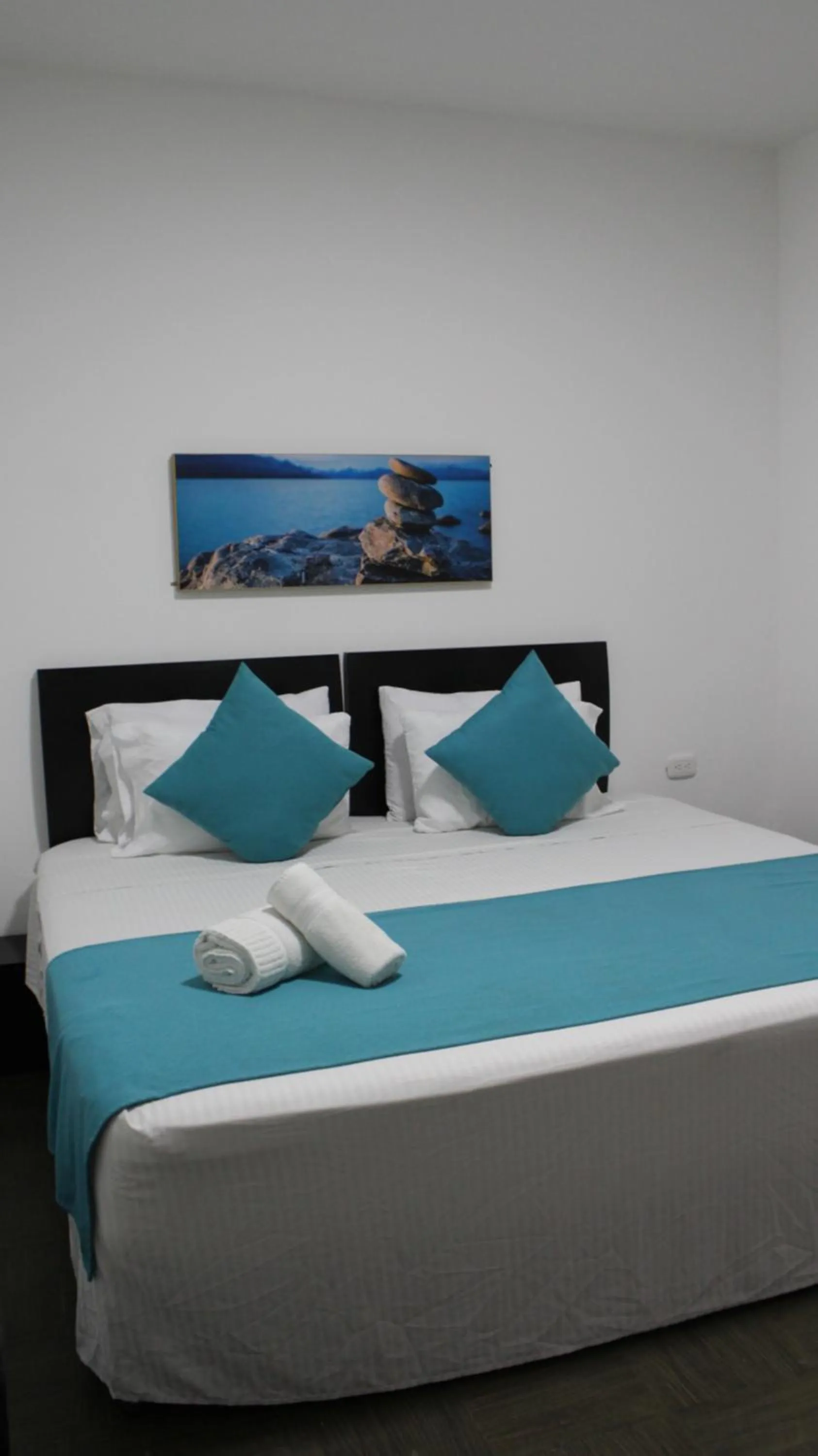 Bed in Hotel Los Cristales