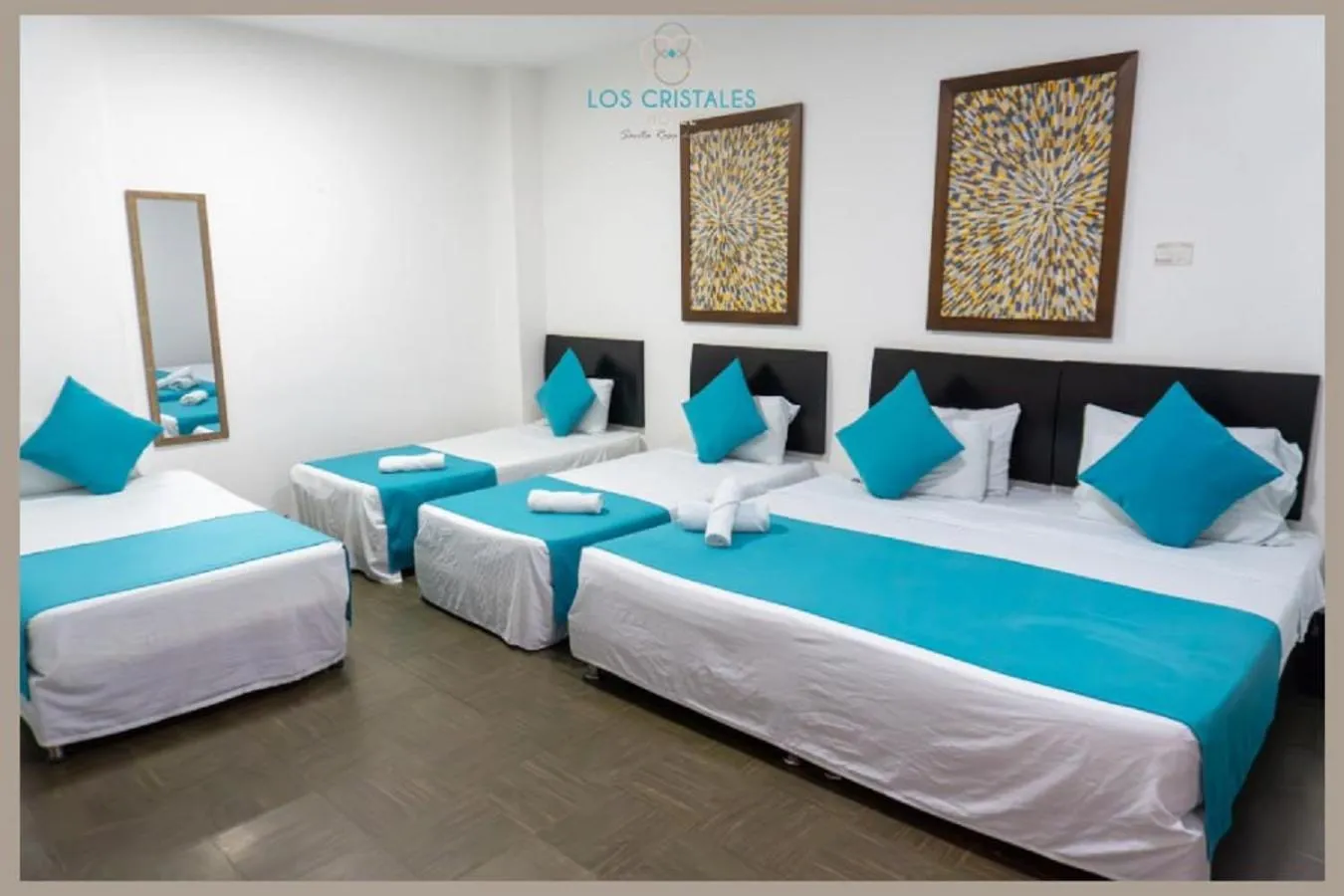 Bed in Hotel Los Cristales