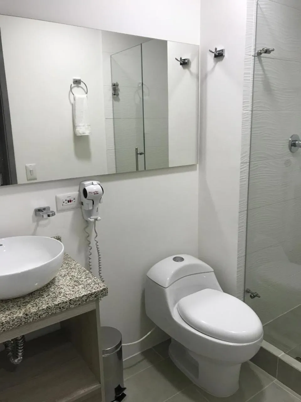 Bathroom in Hotel Los Cristales