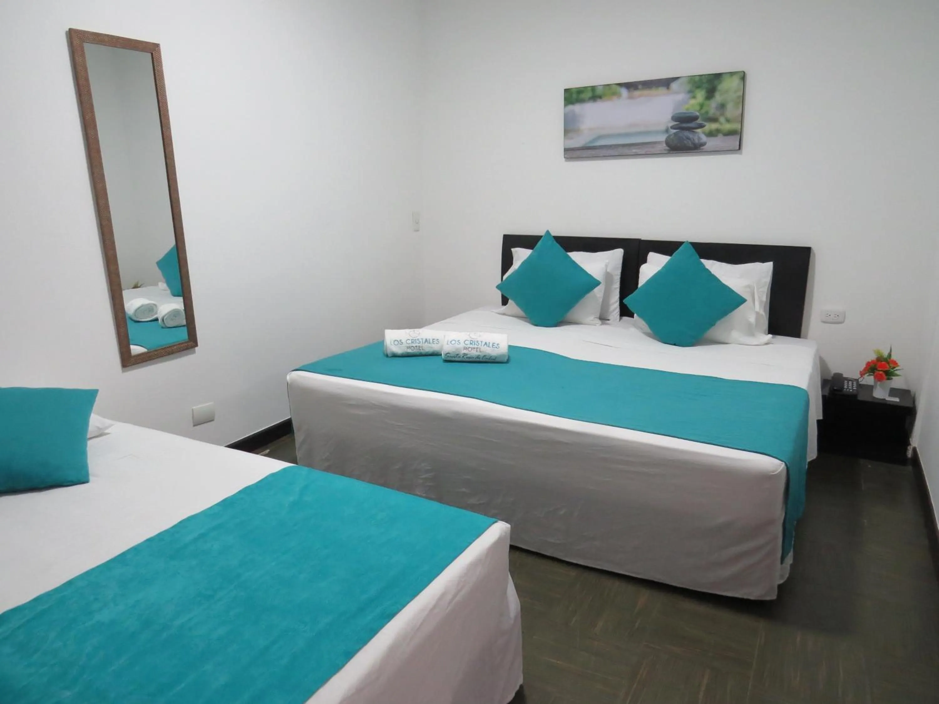 Bedroom, Bed in Hotel Los Cristales