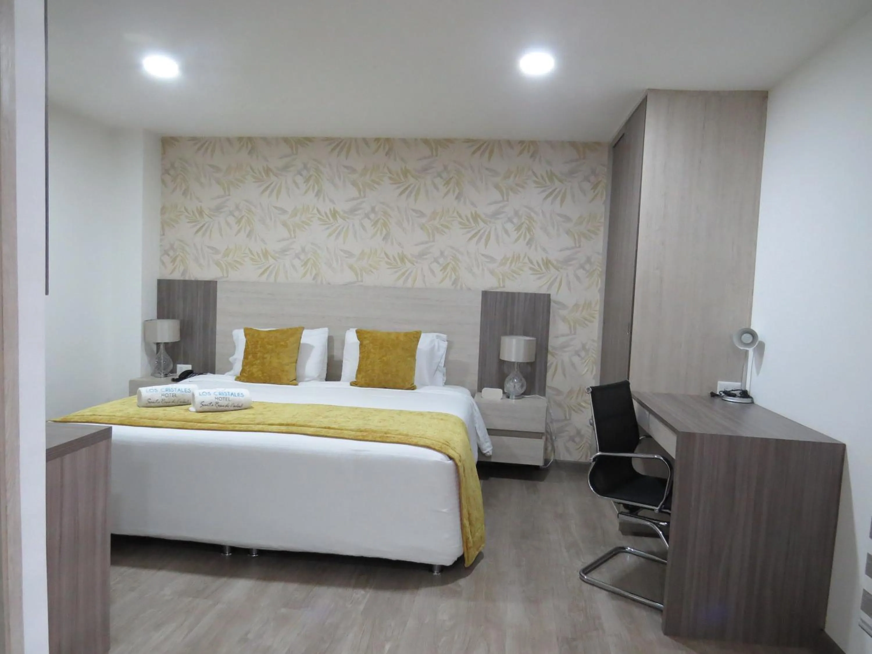 Bedroom, Bed in Hotel Los Cristales