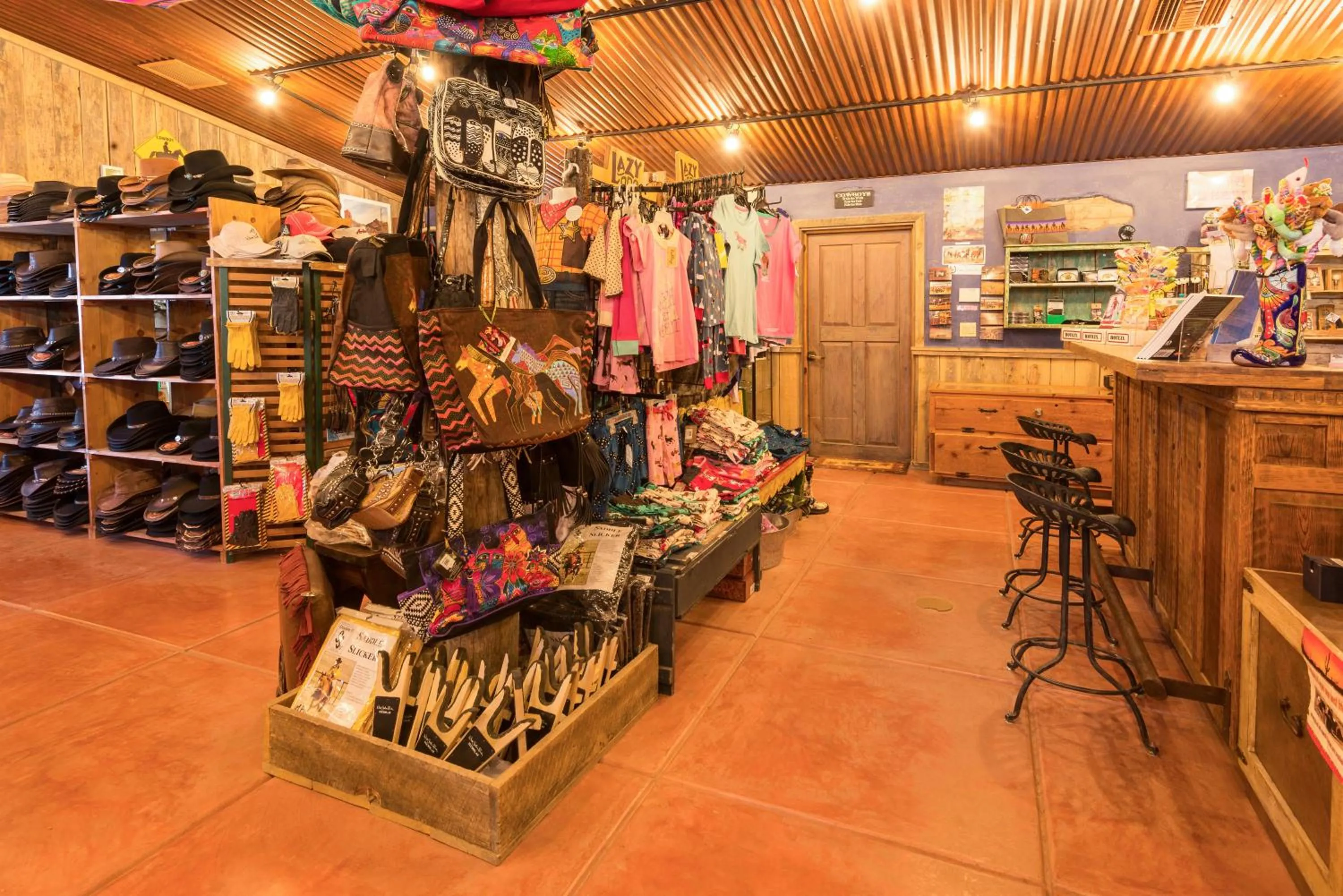 On-site shops in White Stallion Ranch