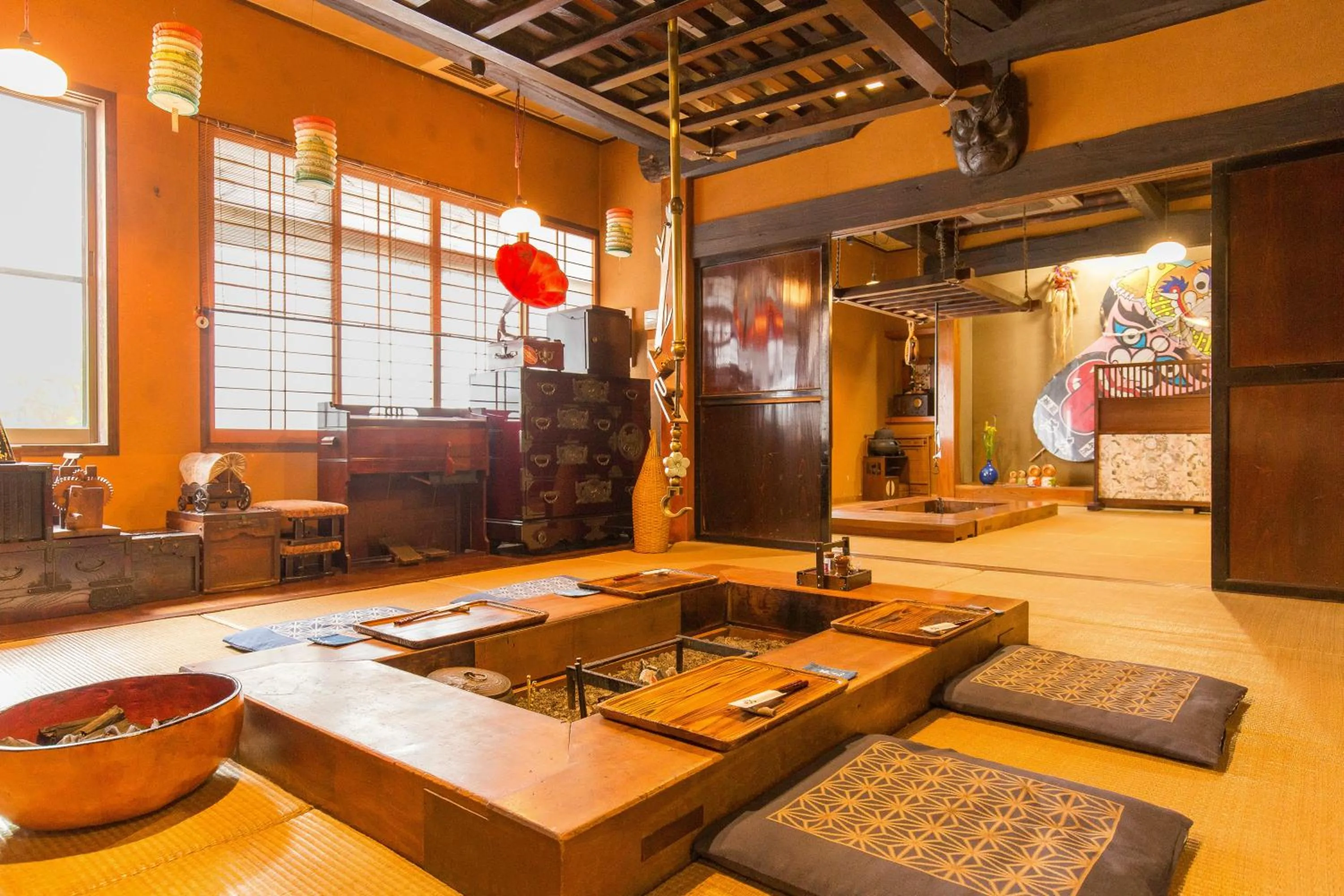 Restaurant/places to eat in Irorinoyado Ashina