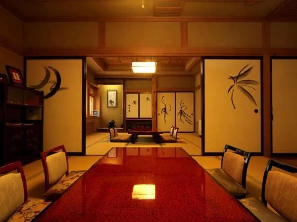 Bed in Irorinoyado Ashina