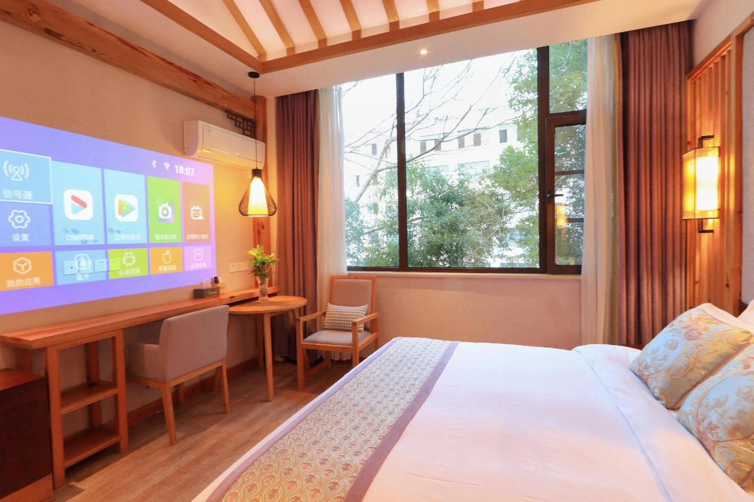 furniture, Bed in Mild Spring Boutique Hotel