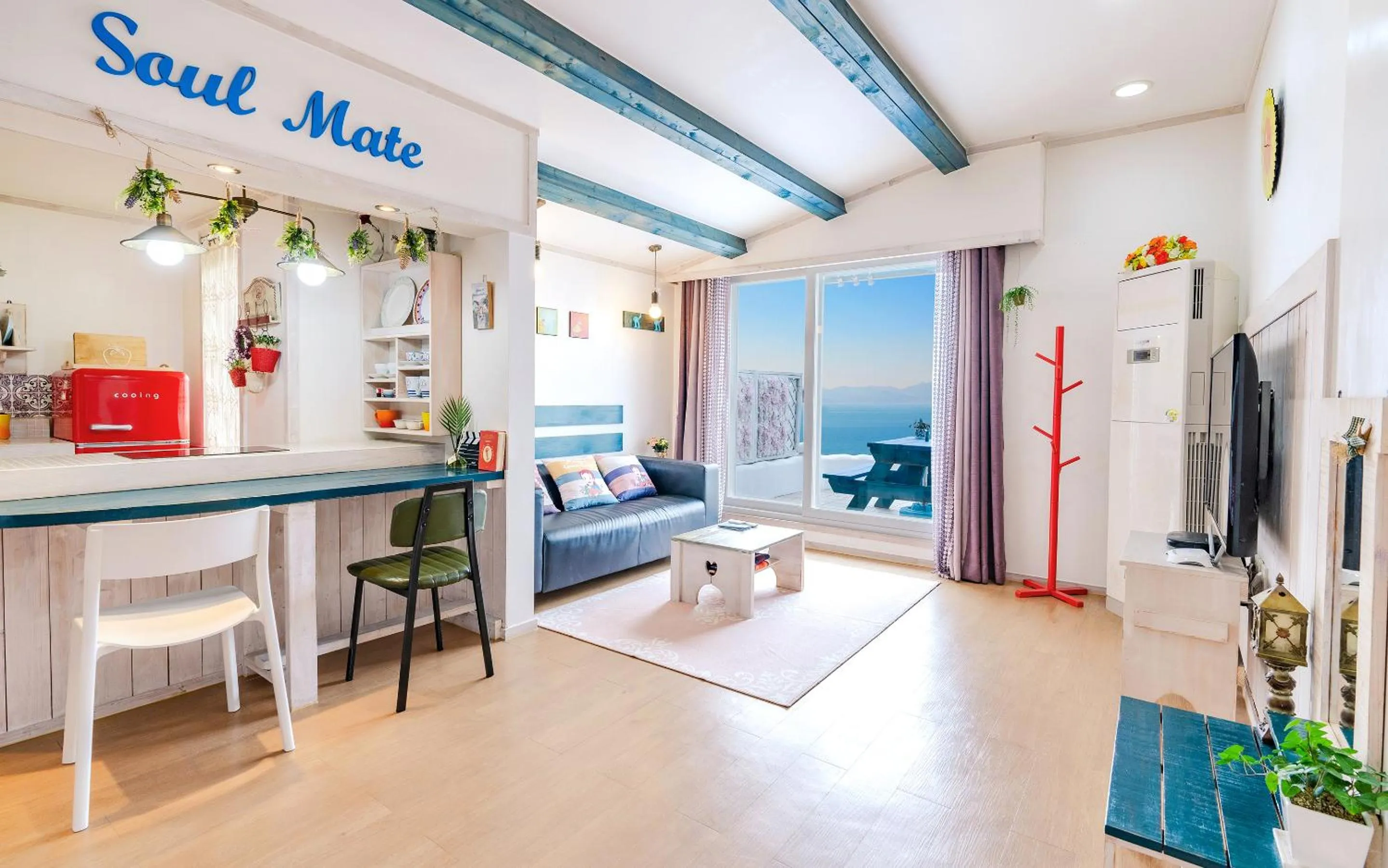 Living room in Soulmate Pension