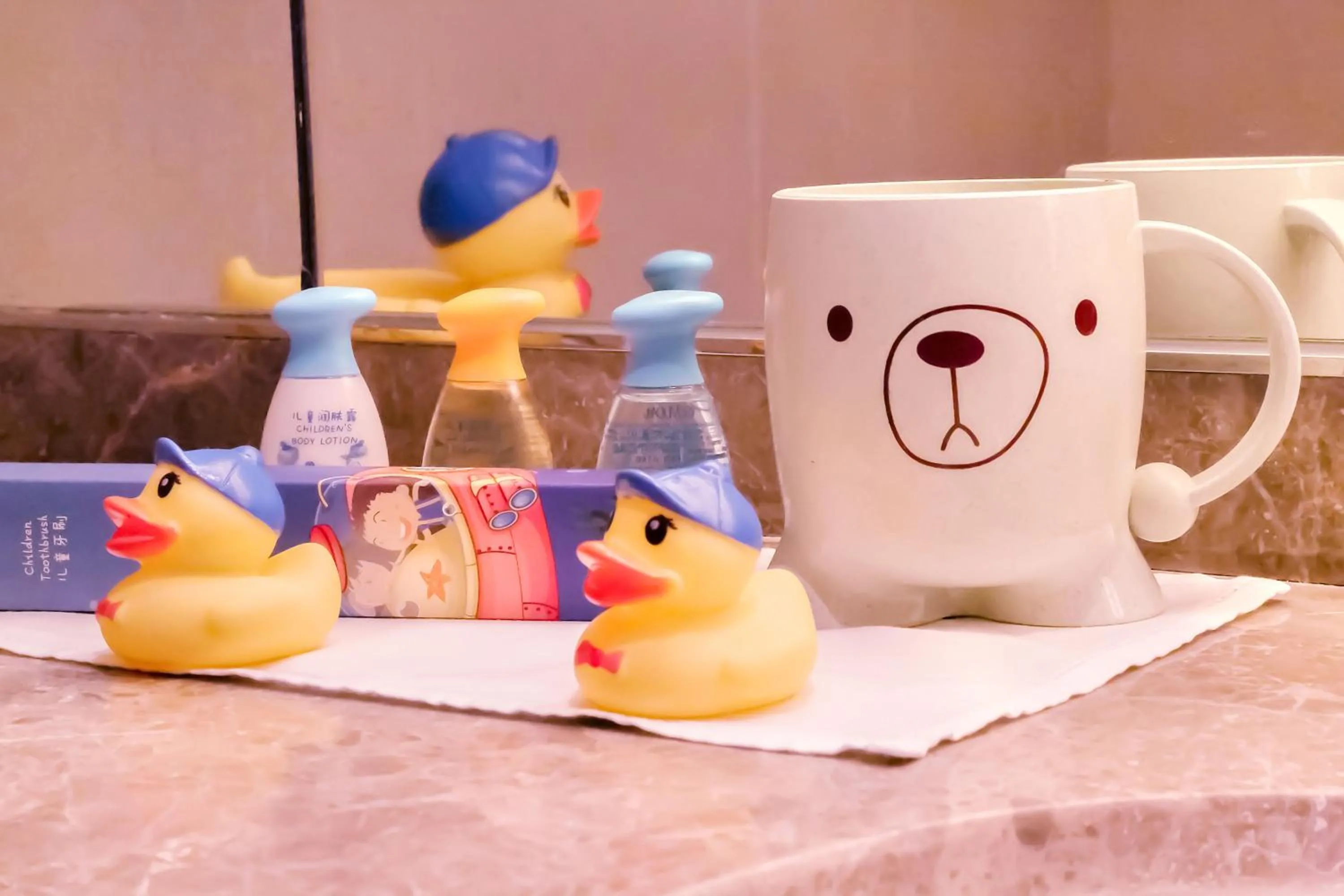 Bathroom in Shangri-La Songbei, Harbin