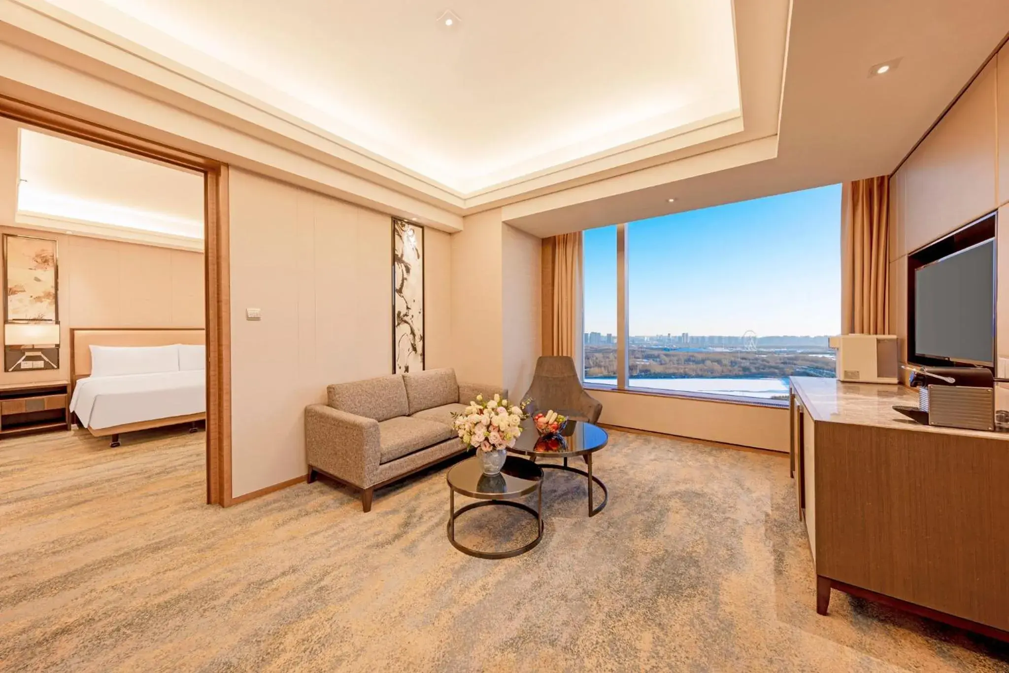 Executive Suite River View King in Shangri-La Songbei, Harbin Executive Suite River View King in Shangri-La Songbei, Harbin