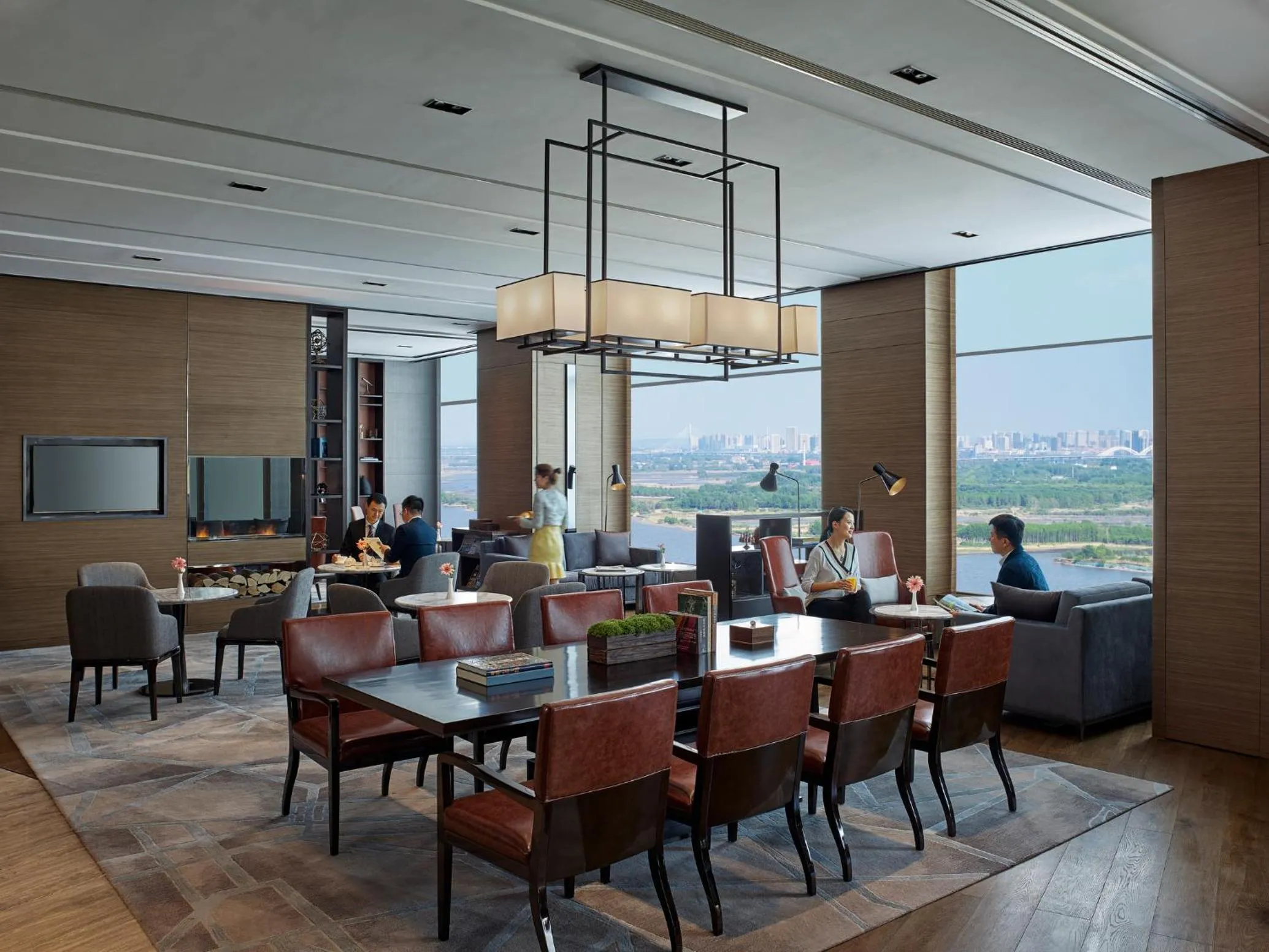 Continental breakfast in Shangri-La Songbei, Harbin