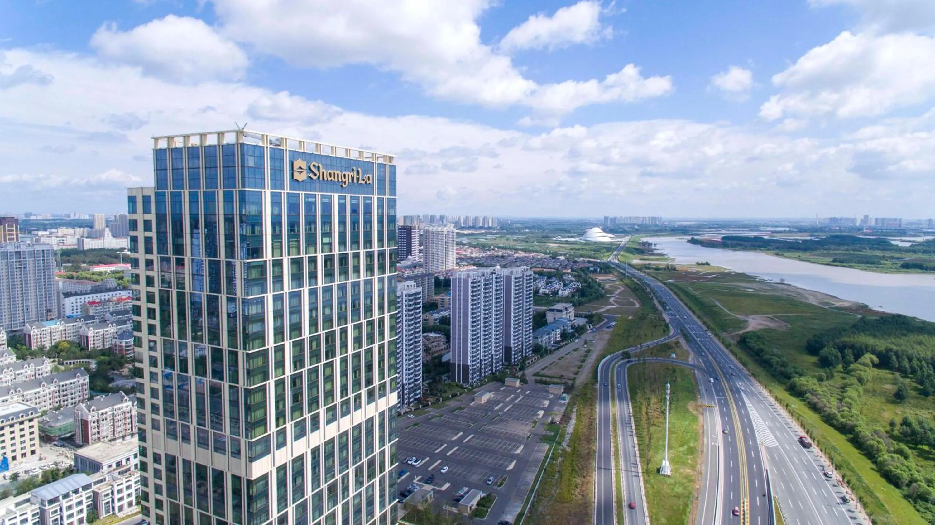 Property building in Shangri-La Songbei, Harbin