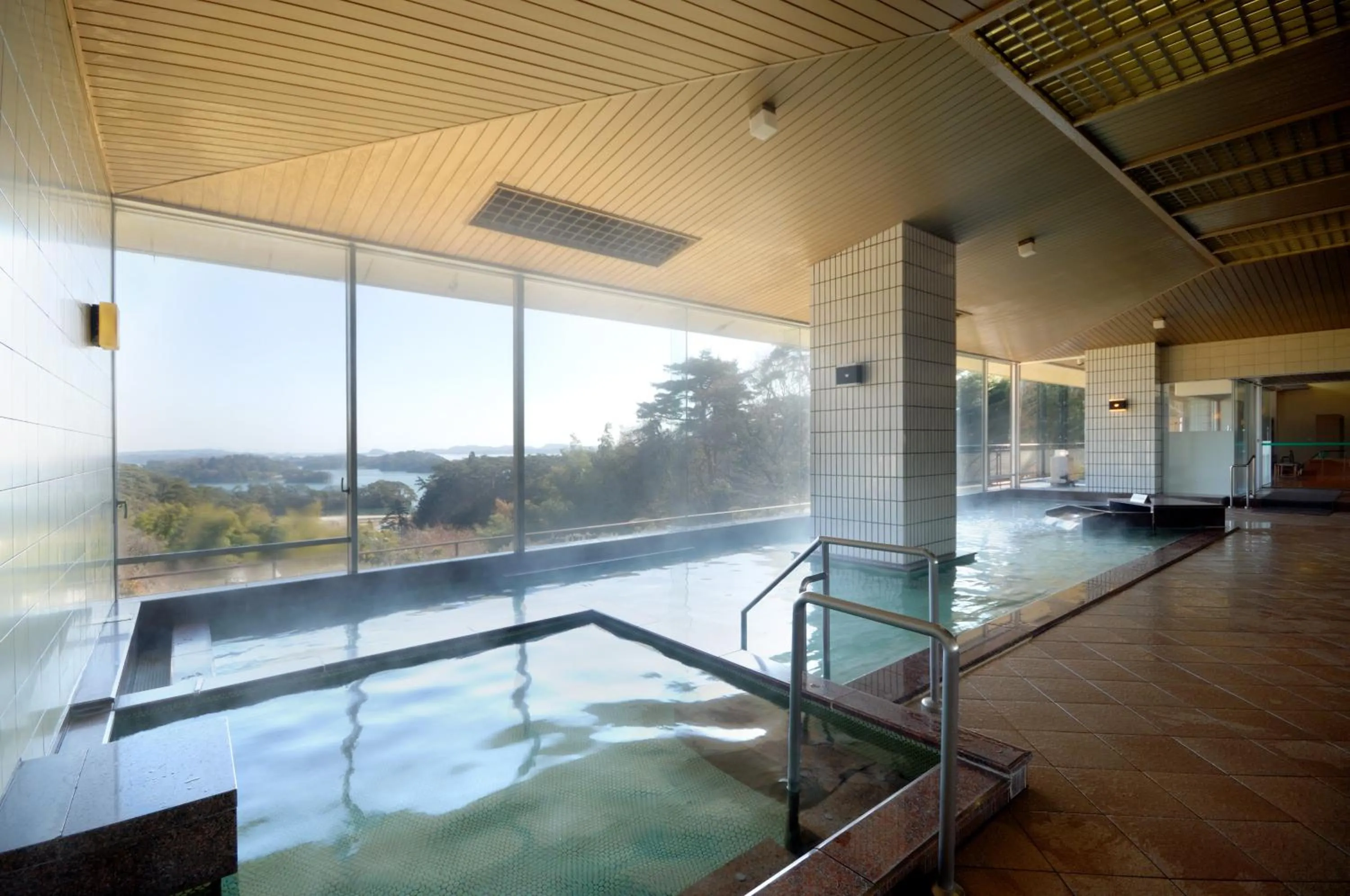 Public Bath in Hotel Matsushima Taikanso