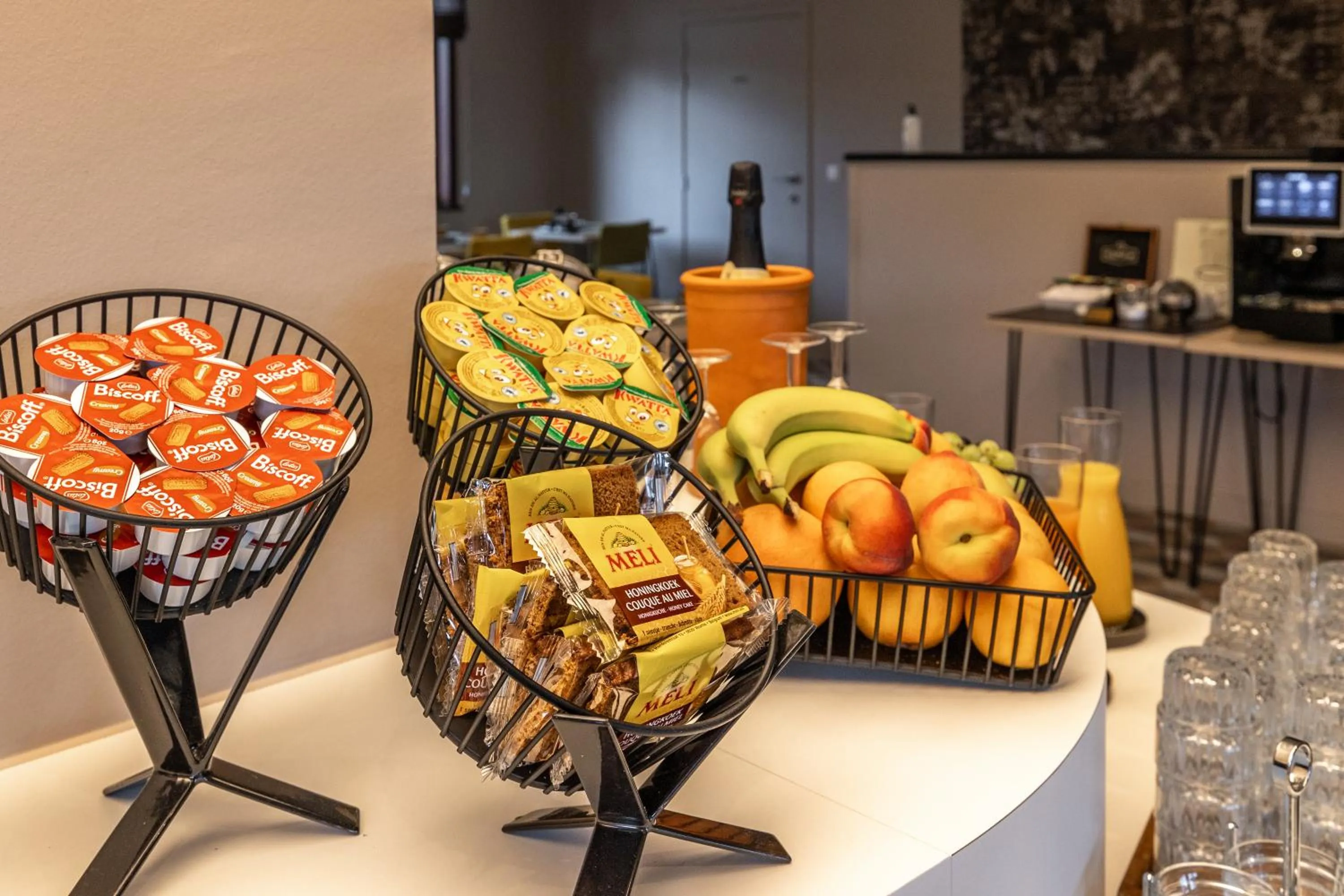 Breakfast in Hotel Olympia in Bruges