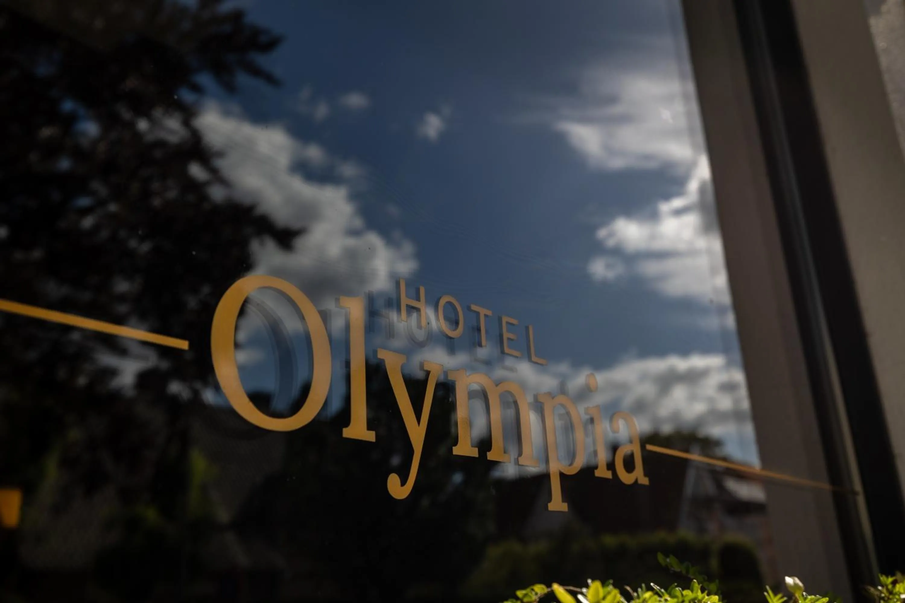 Logo/Certificate/Sign in Hotel Olympia in Bruges