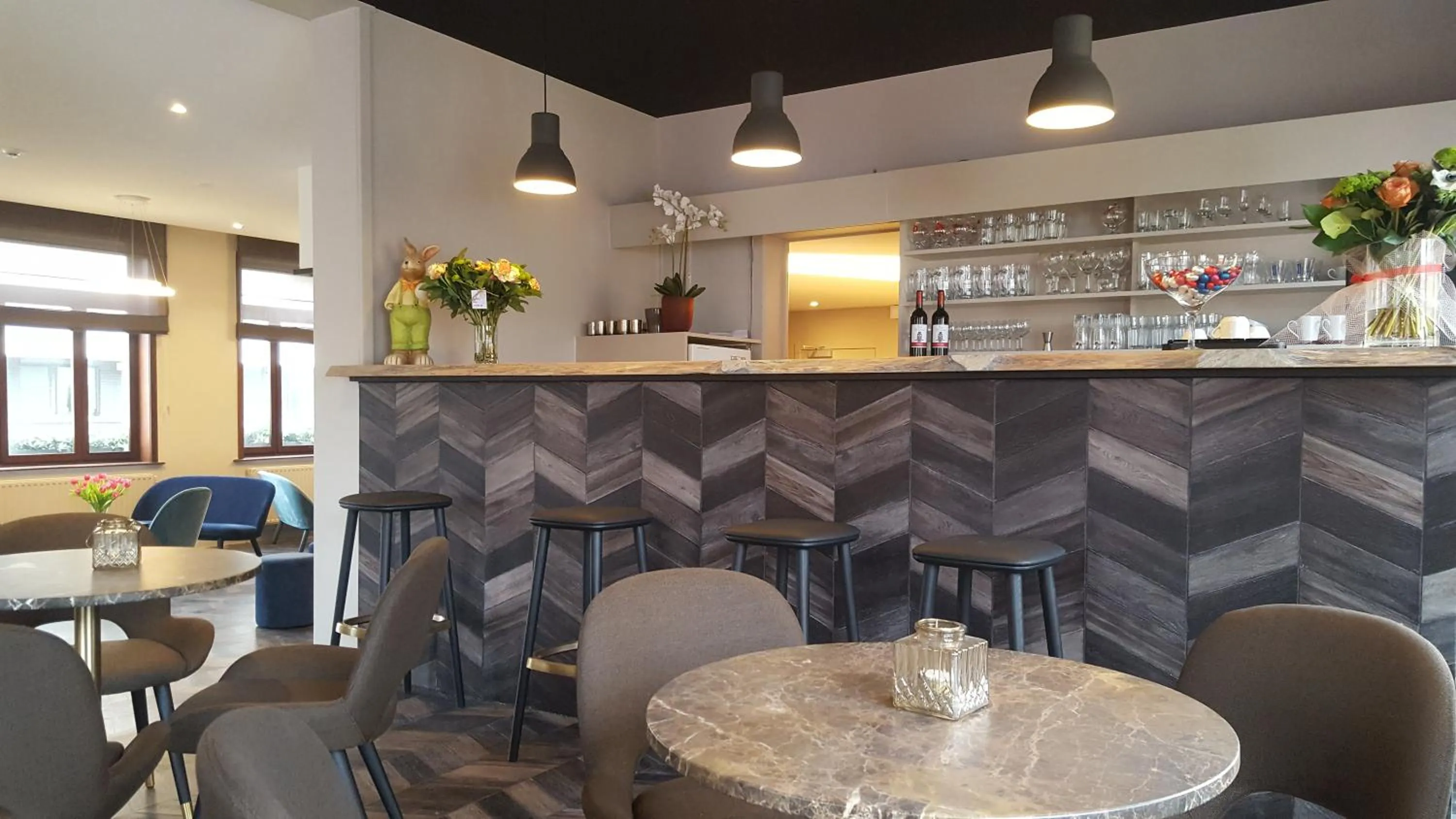 Lounge or bar in Hotel Olympia in Bruges