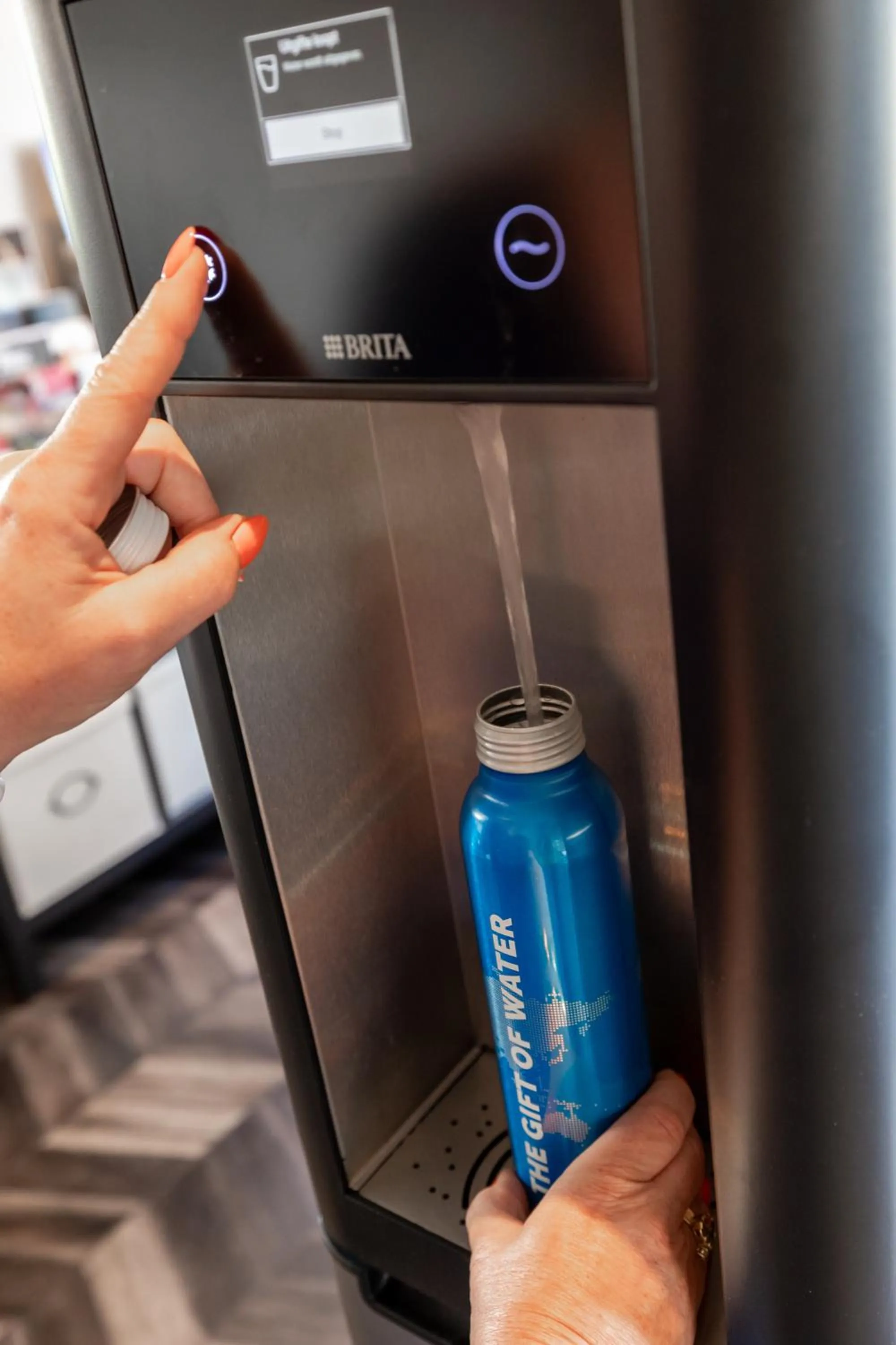 Lobby or reception in Hotel Olympia in Bruges