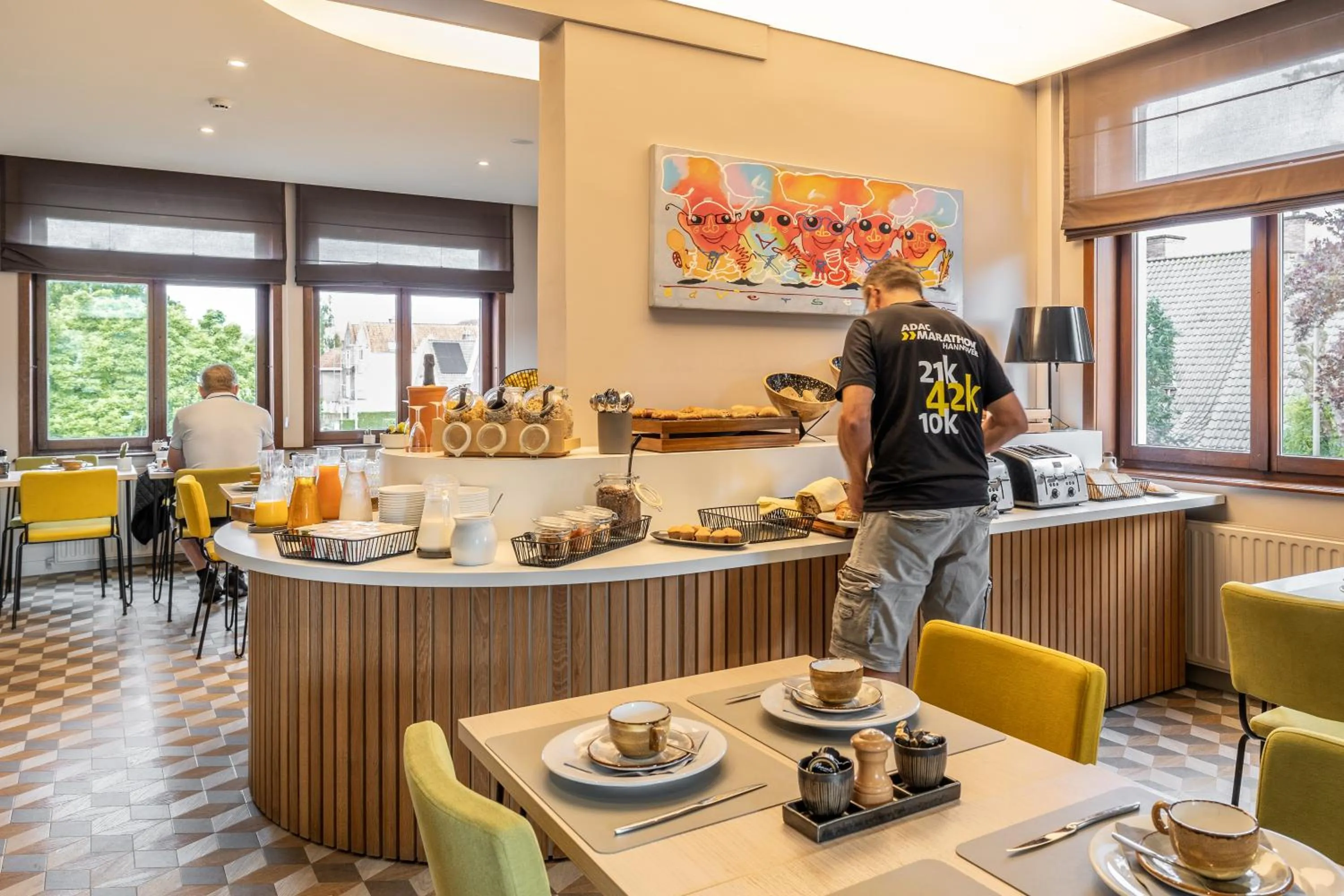 Restaurant/places to eat in Hotel Olympia in Bruges