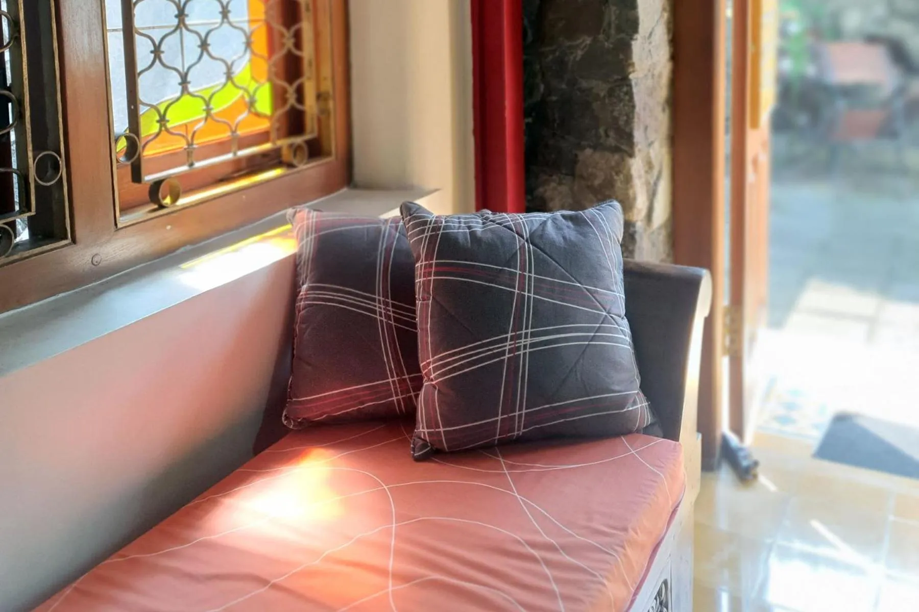 Seating area in Omah Pitoe Yogya Homestay