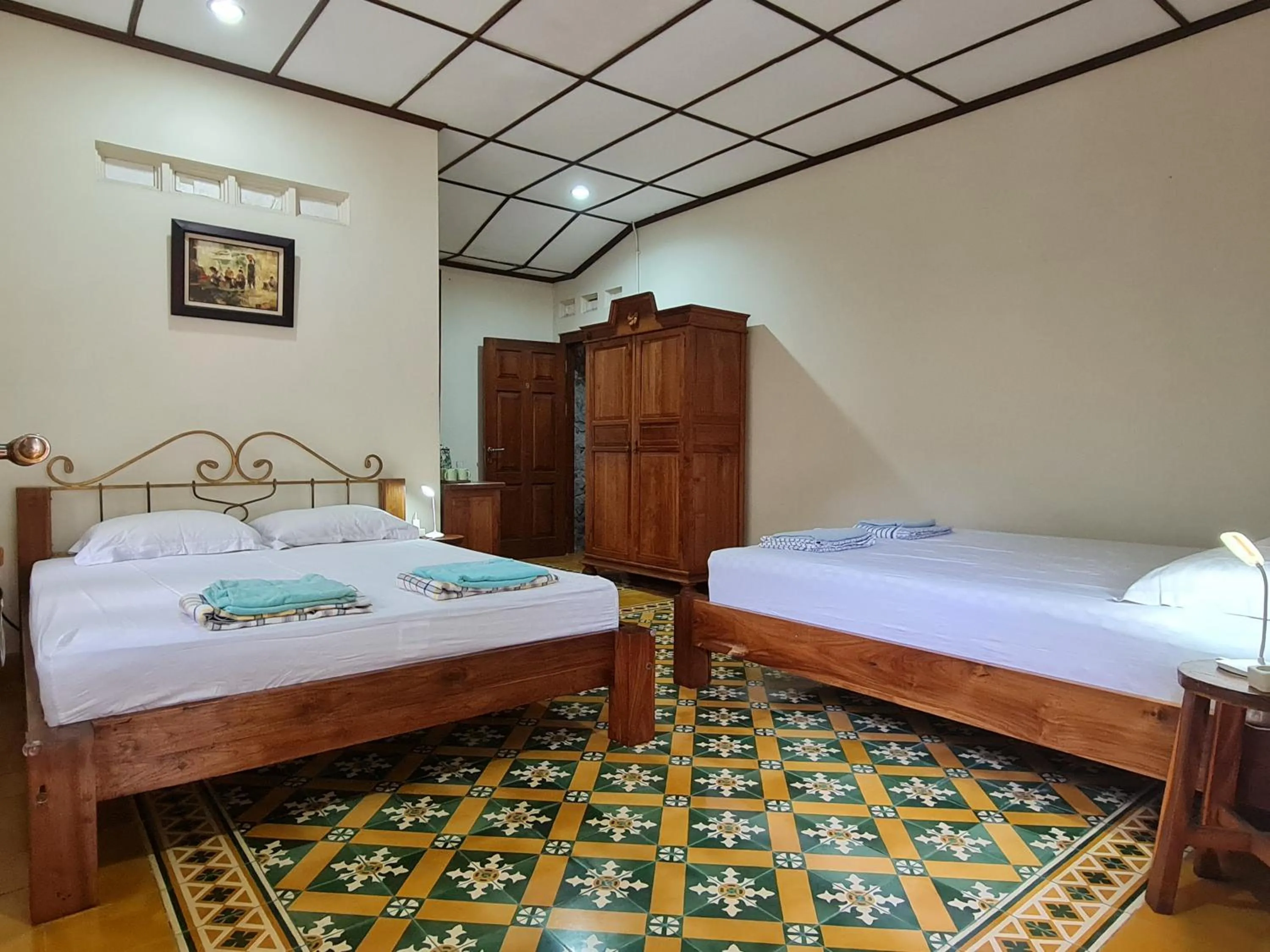 Bedroom in Omah Pitoe Yogya Homestay