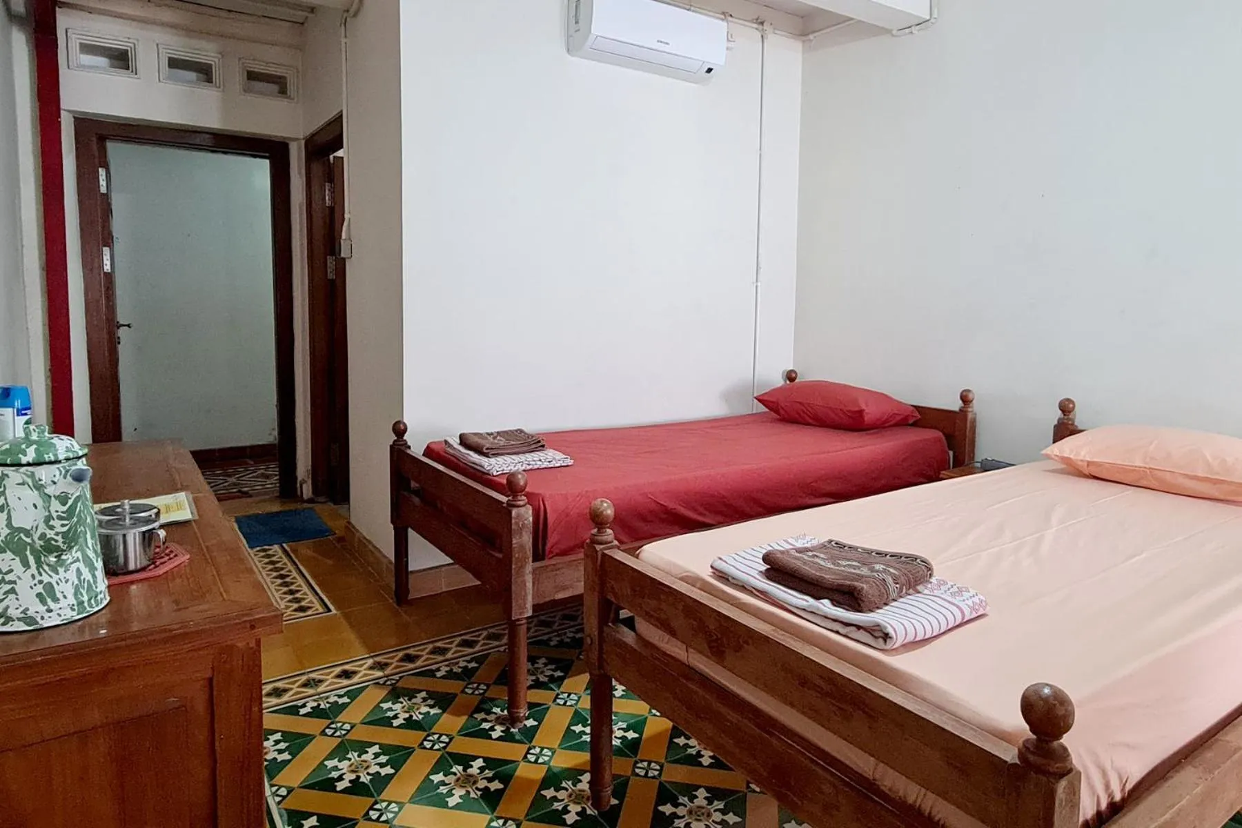 Bed in Omah Pitoe Yogya Homestay