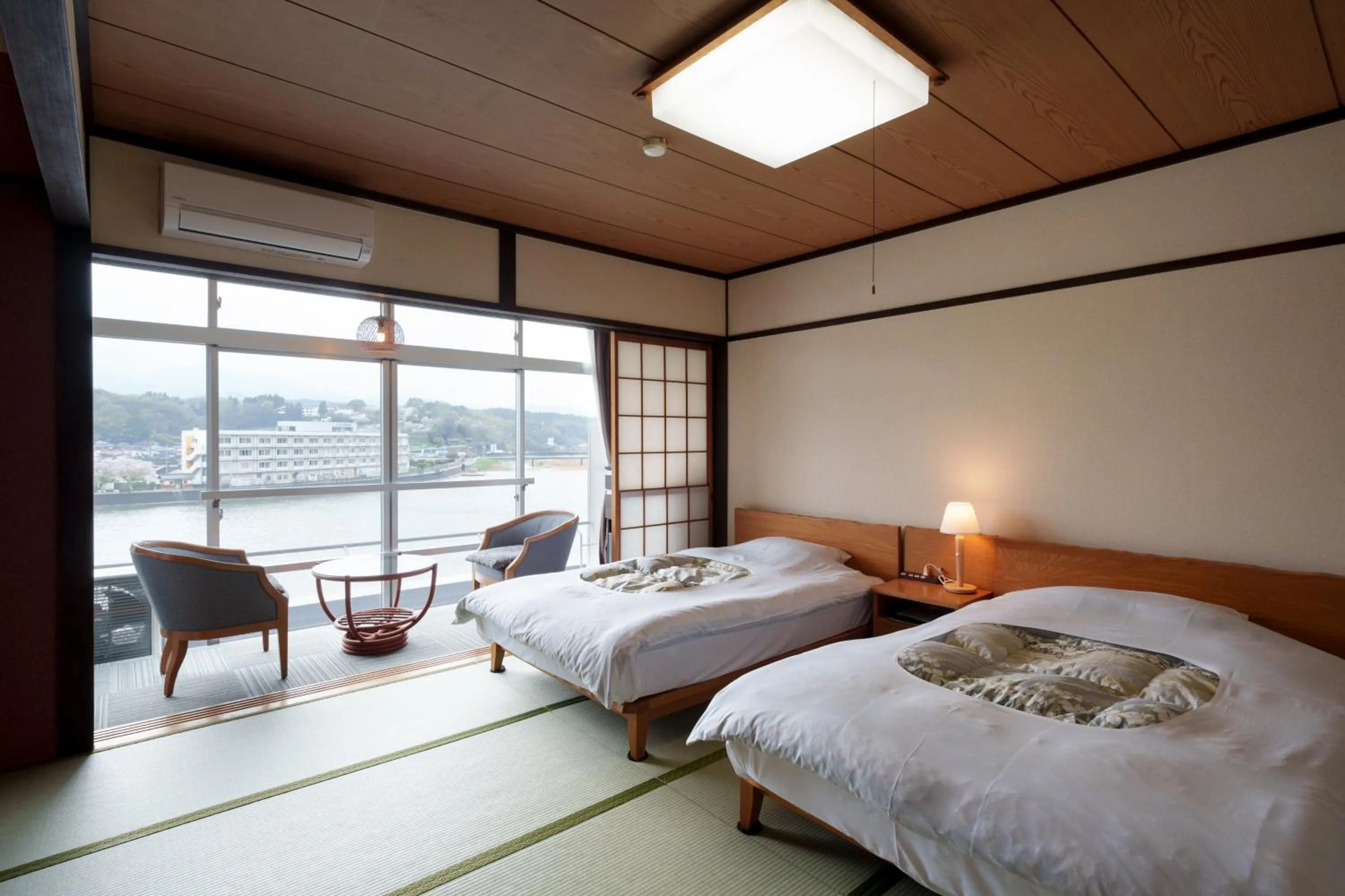 Photo of the whole room, Bed in Hita Onsen Kizantei Hotel