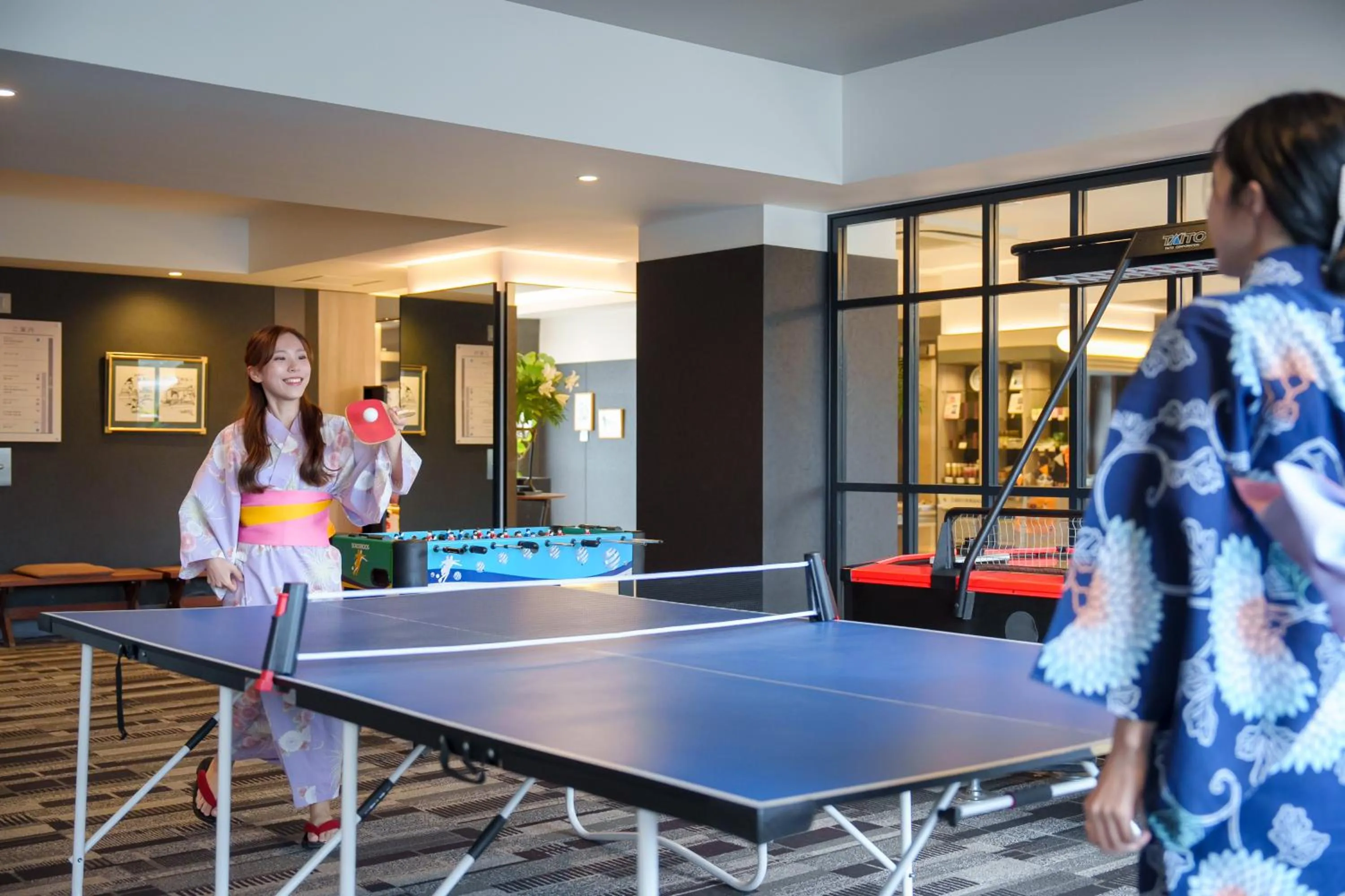 Game Room in Hita Onsen Kizantei Hotel