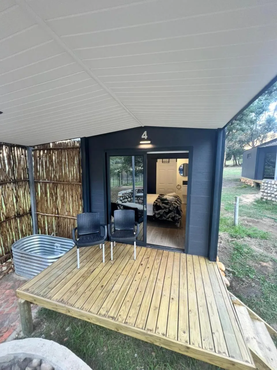 Seating area in Du Kloof Lodge