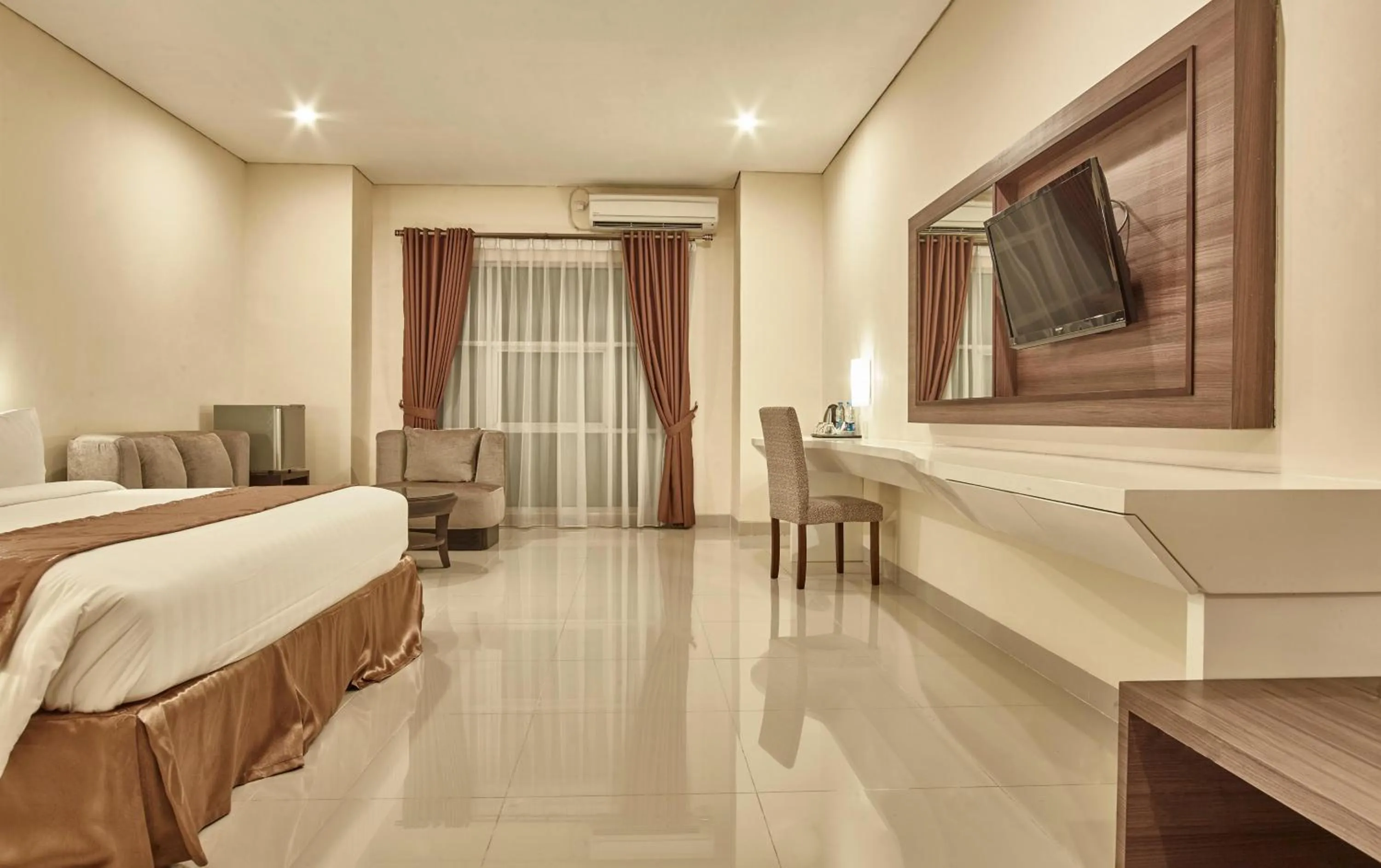 Seating area in President Executive Club