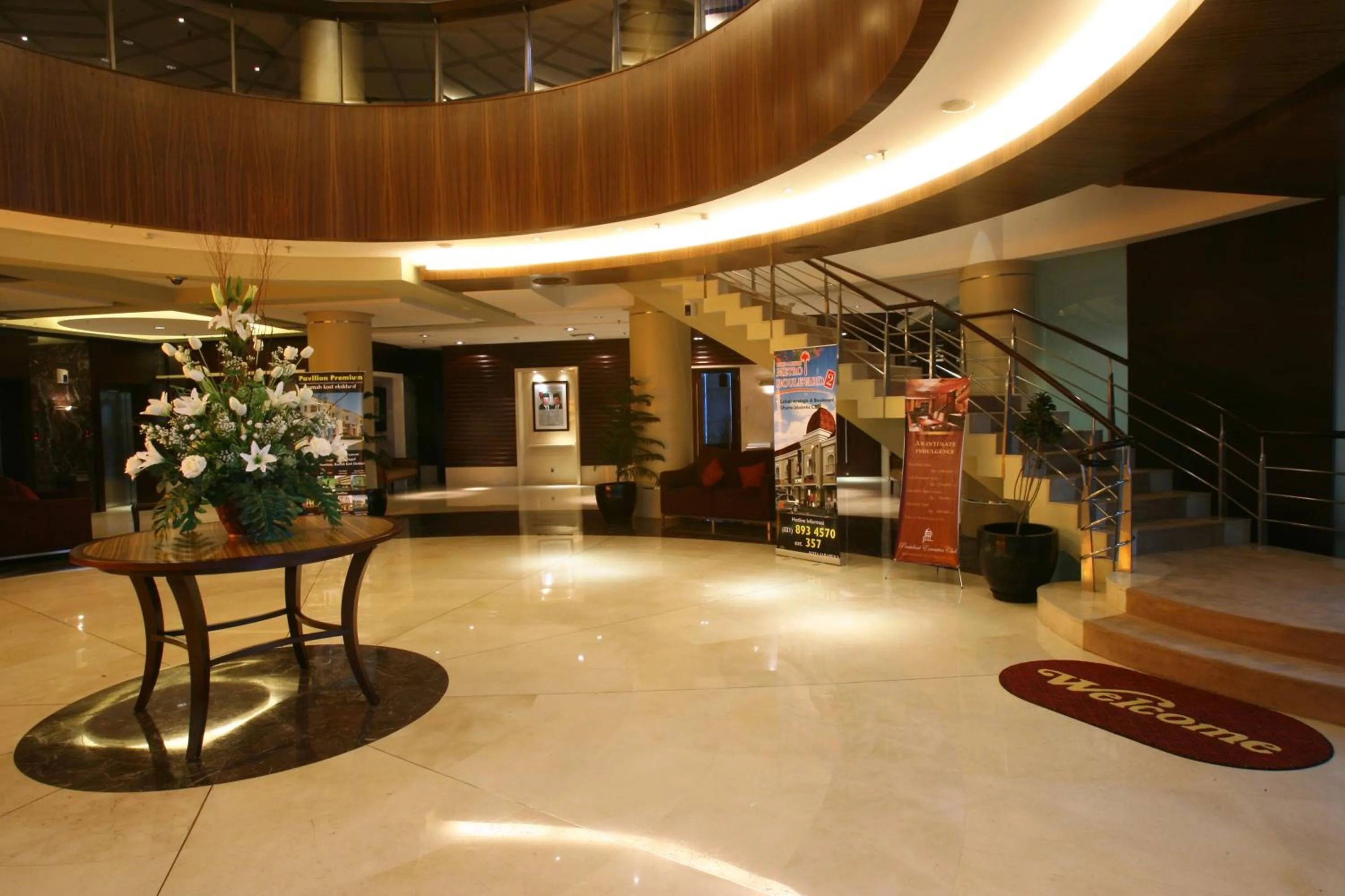 Lobby or reception in President Executive Club