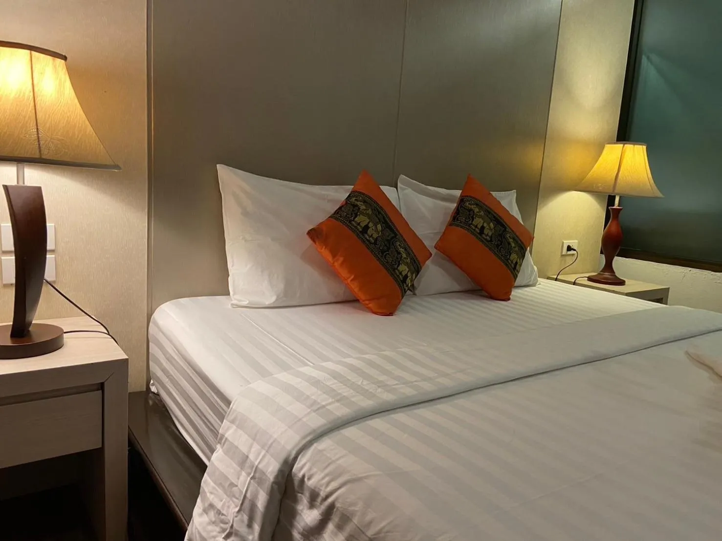 Bed in A Plus Deluxe Hotel