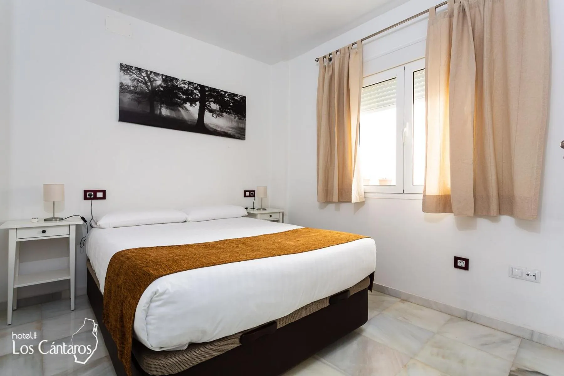 Bed in Apartamentos Los Cantaros