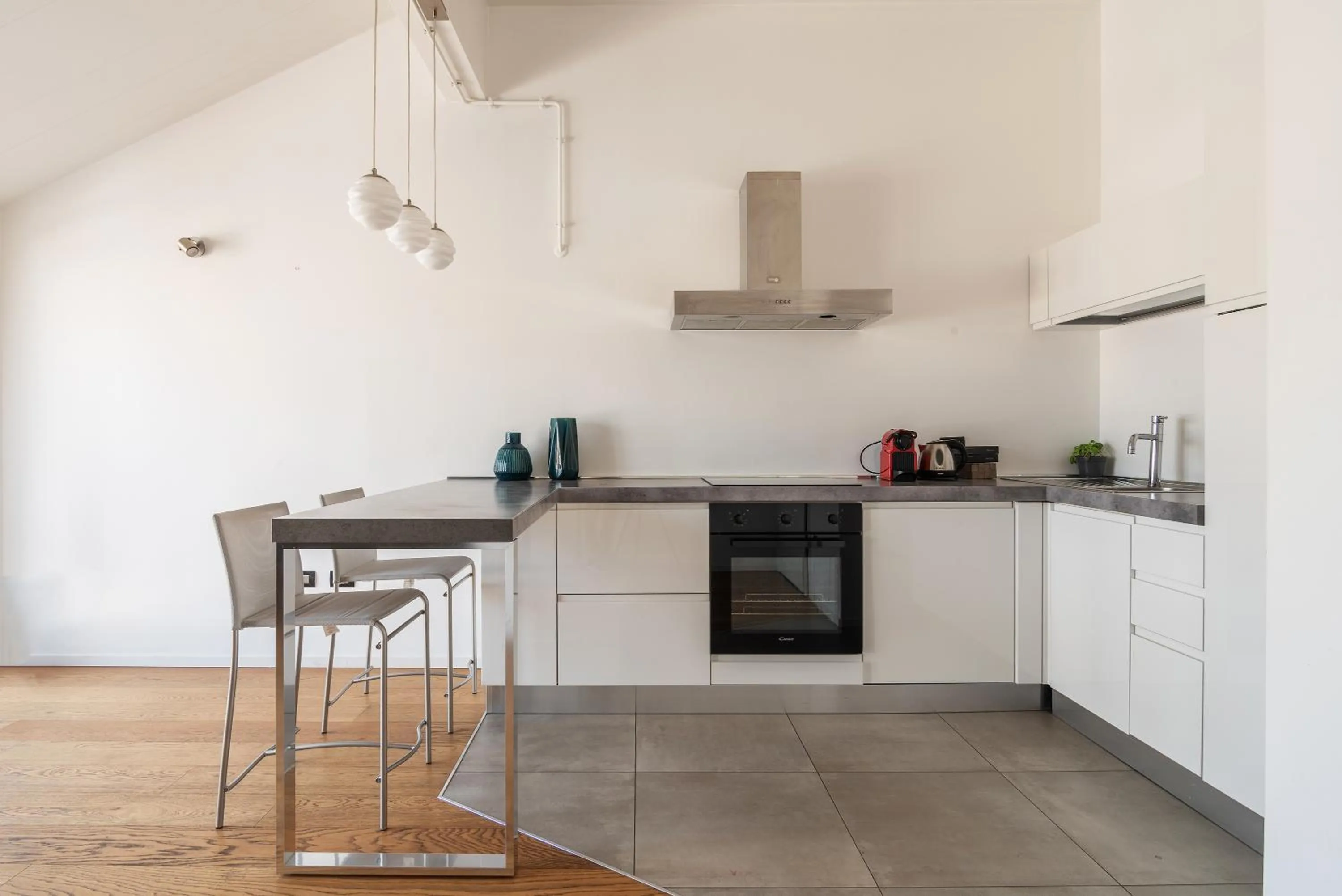 Kitchen or kitchenette in easyhomes - Brera Luxury Suites