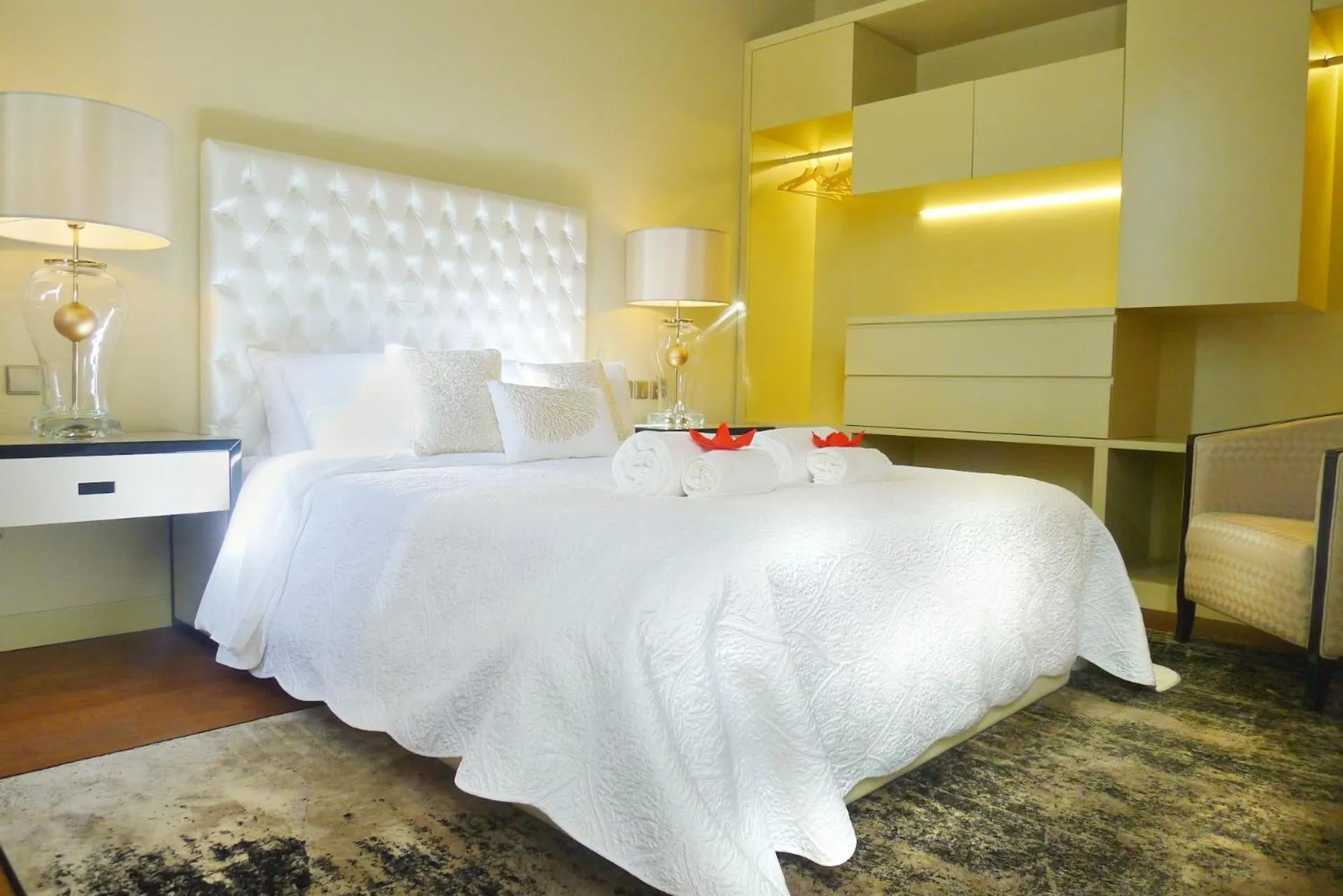 Bedroom, Bed in Lisbon Finestay 8 Building Apartments