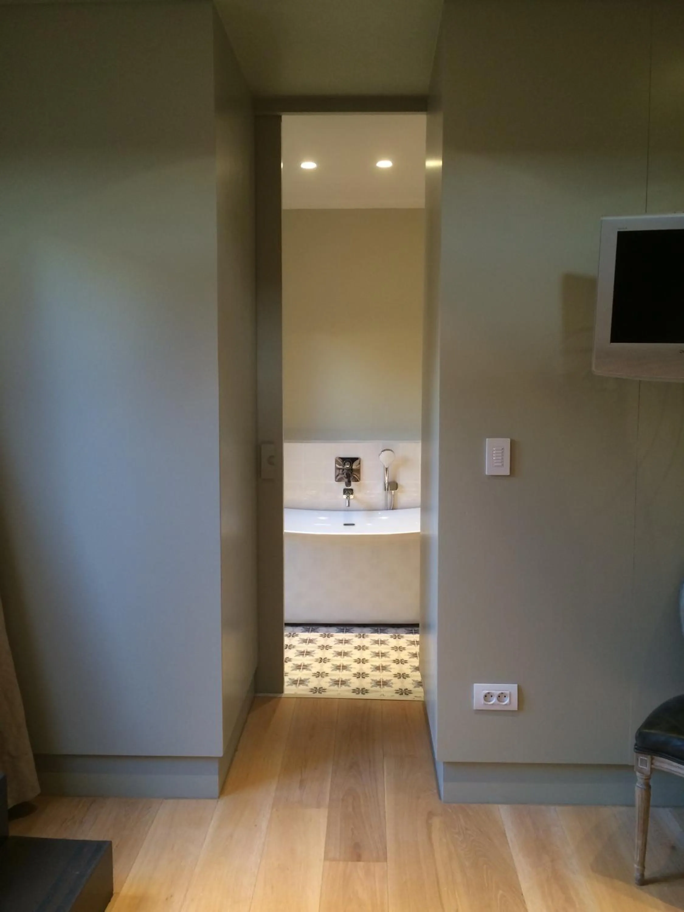 Bathroom in Hotel Salvators