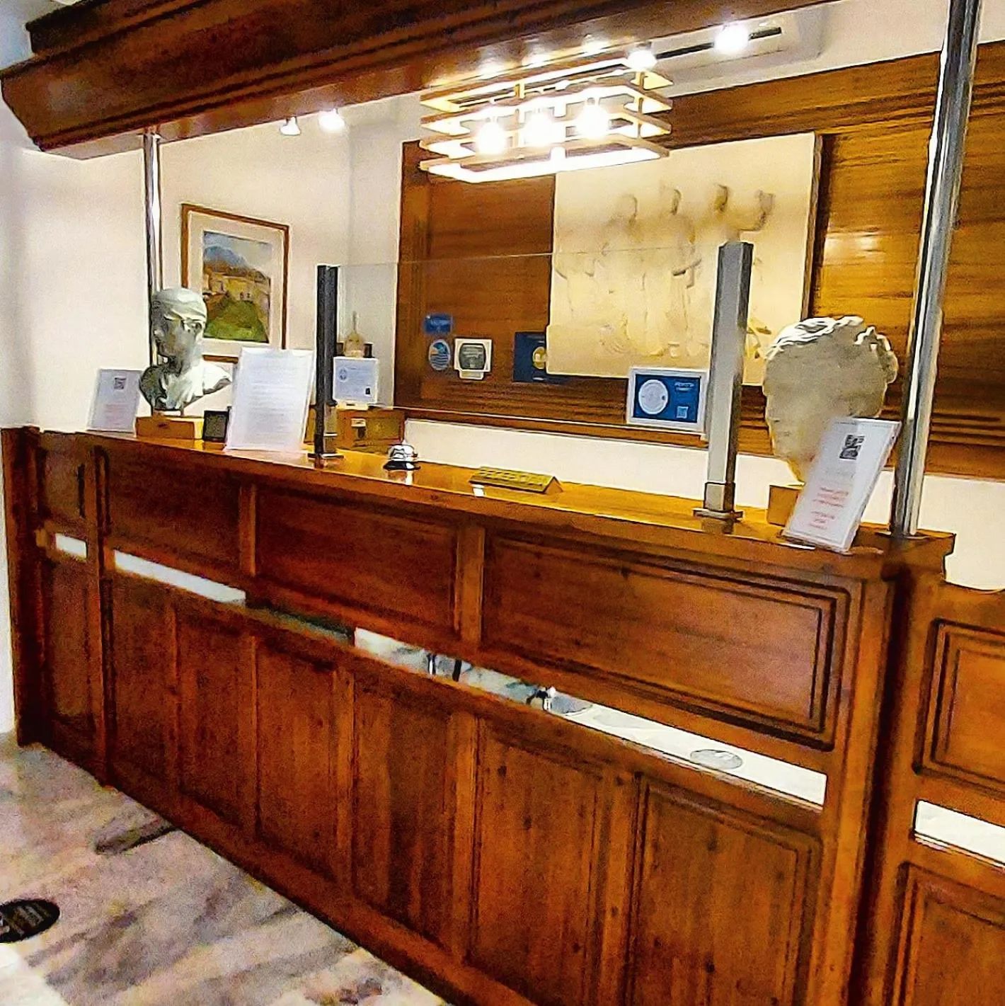 Lobby or reception in Varmy