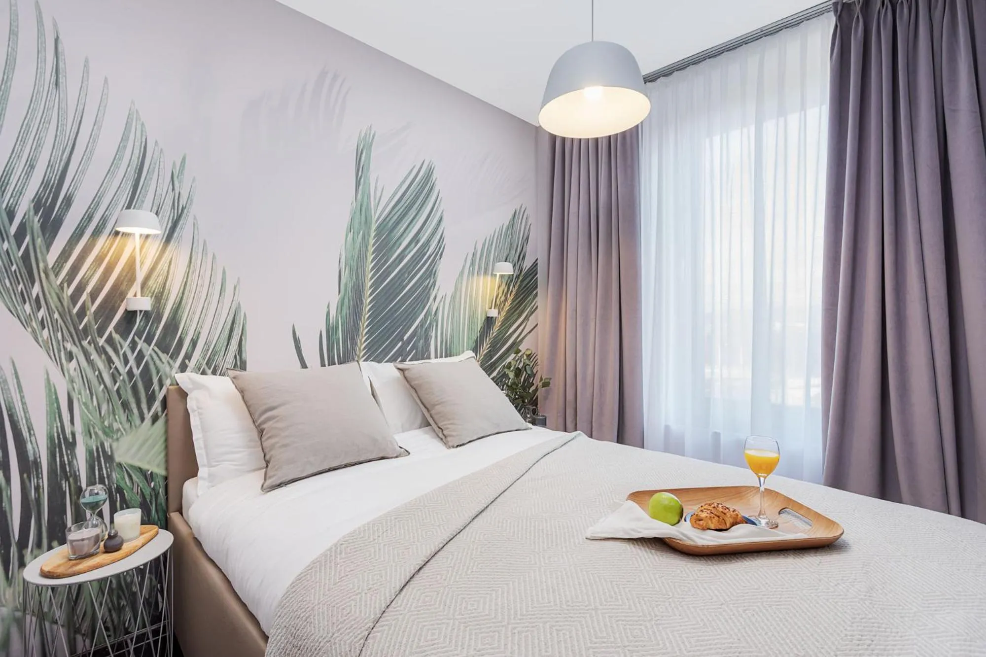 Bedroom in VISIONAPARTMENTS Lucerne - contactless check-in