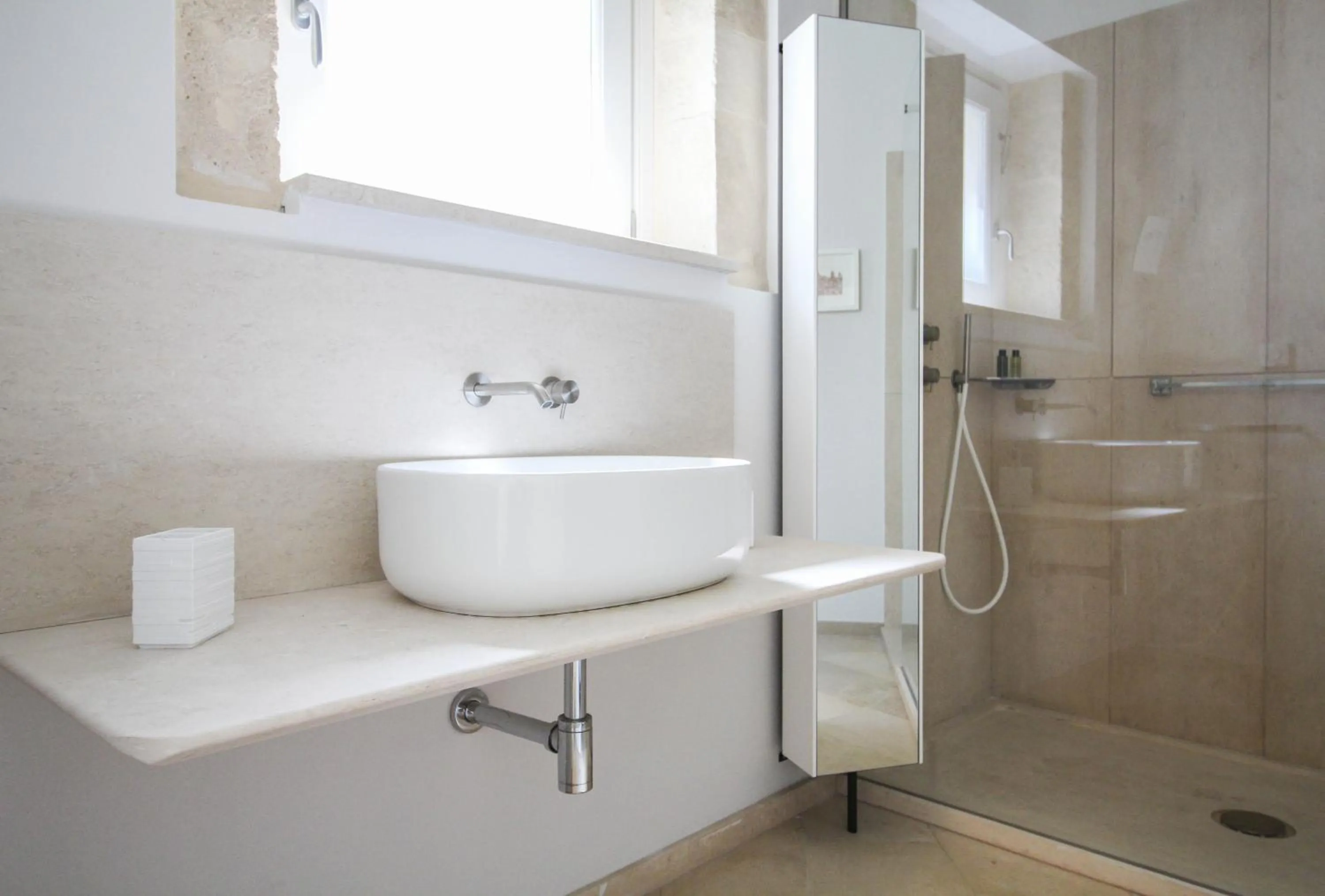 Shower in Re Federico Boutique Hotel