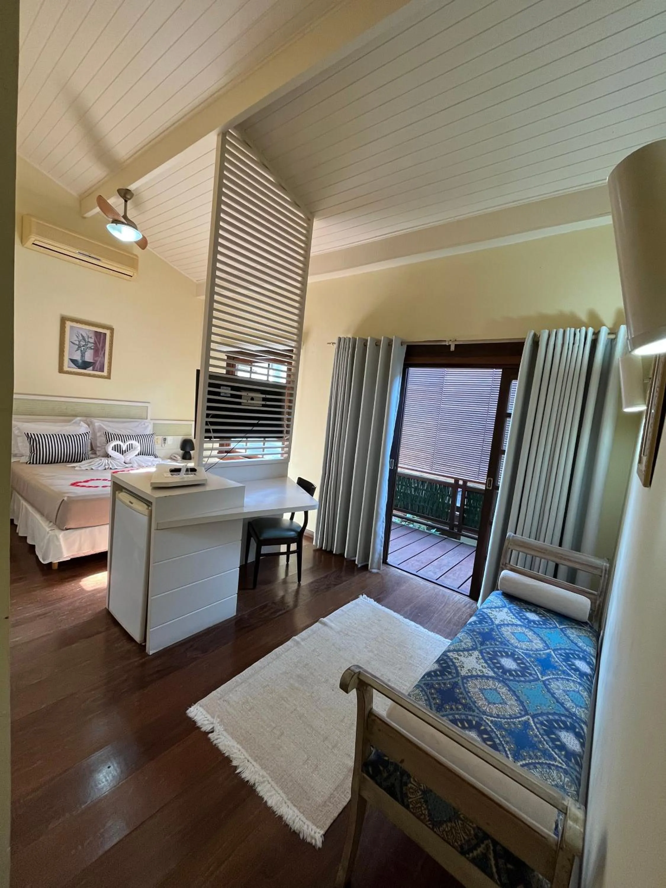 Bed in Hotel Fita Azul