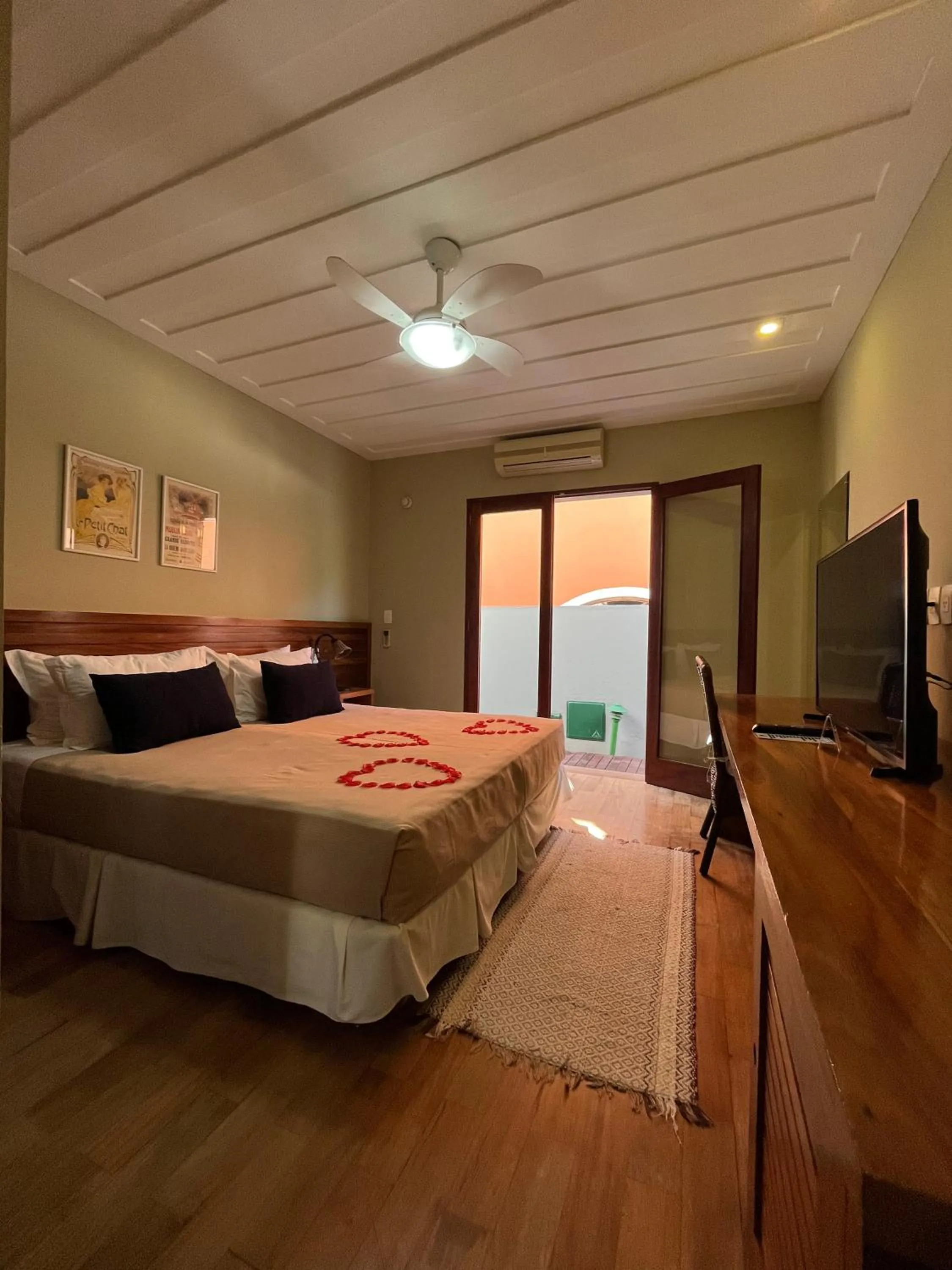 Bed in Hotel Fita Azul