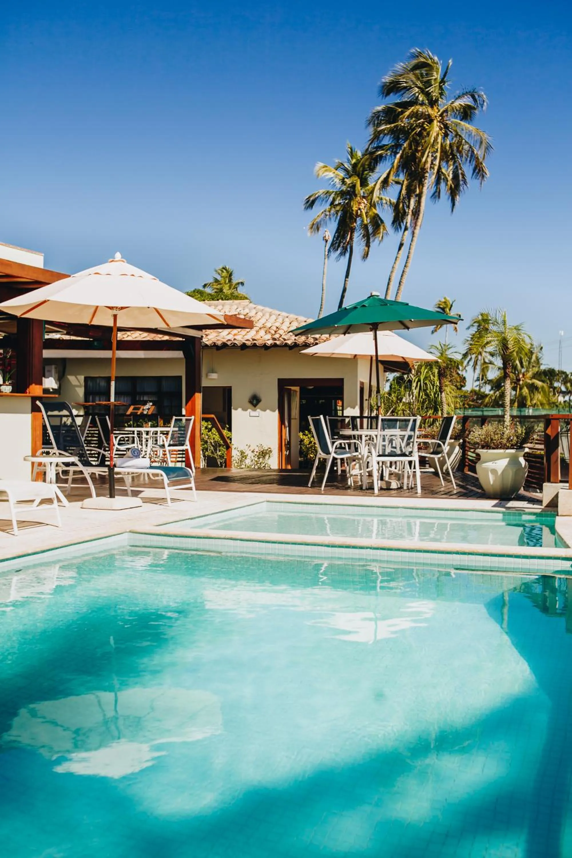 Swimming pool in Hotel Fita Azul