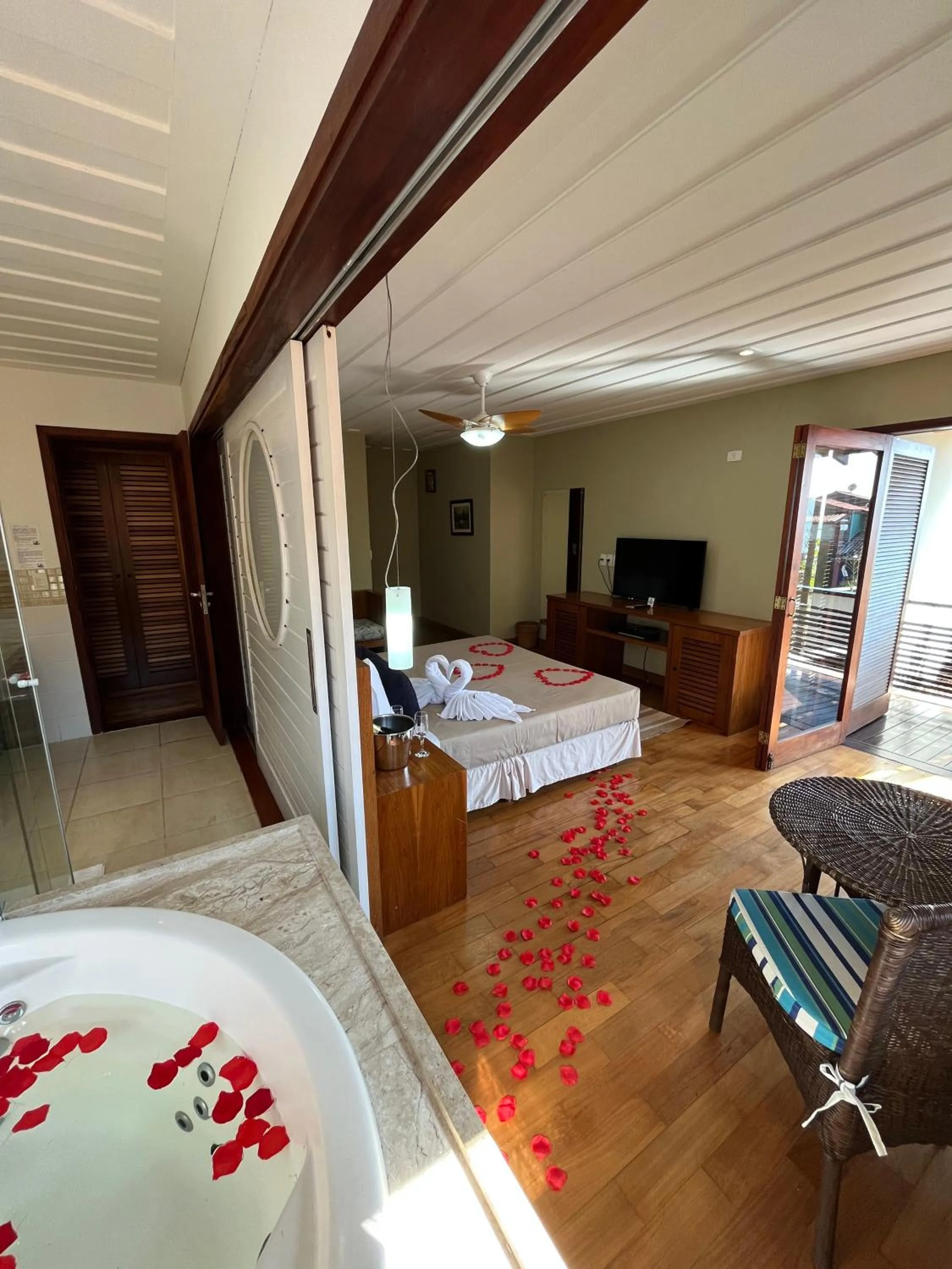 Bed in Hotel Fita Azul