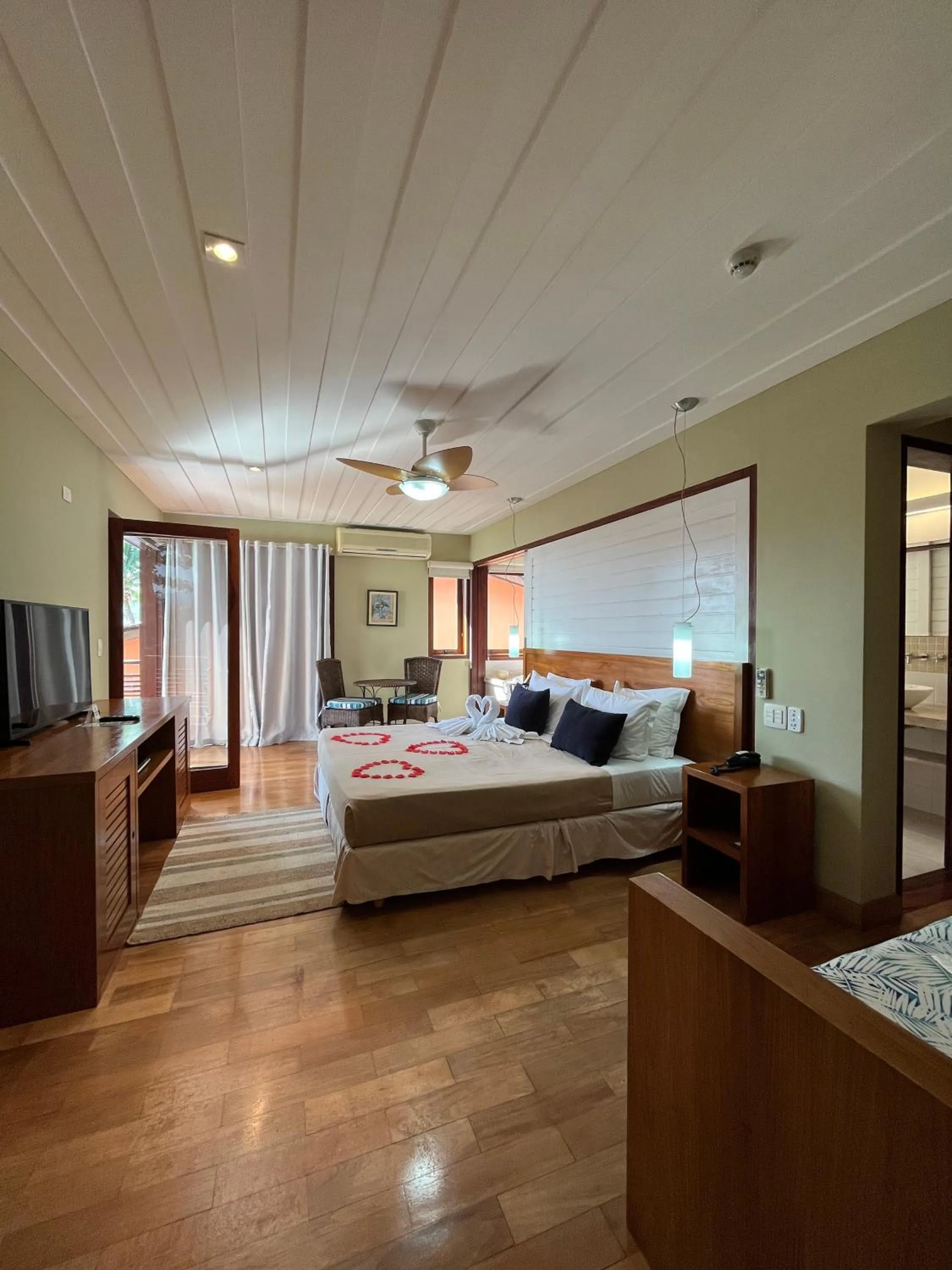 Bed in Hotel Fita Azul