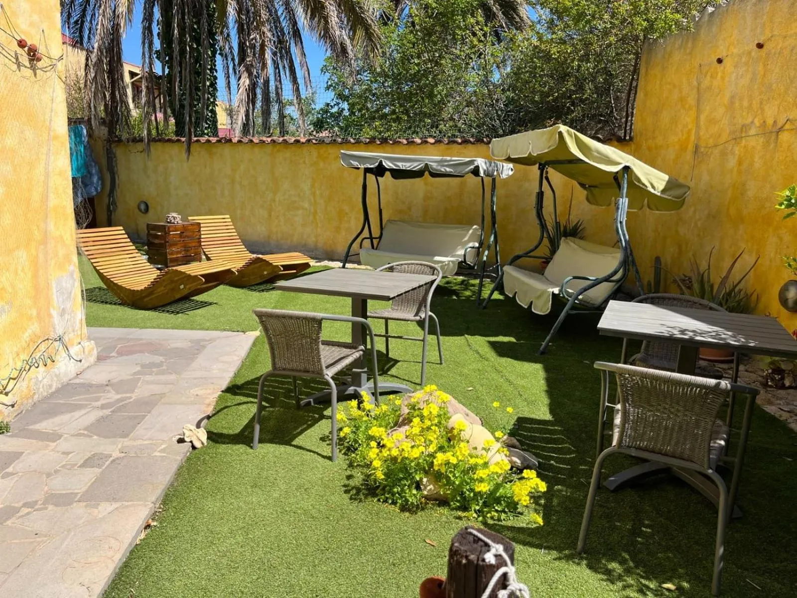 Garden view in Affittacamere Shardana