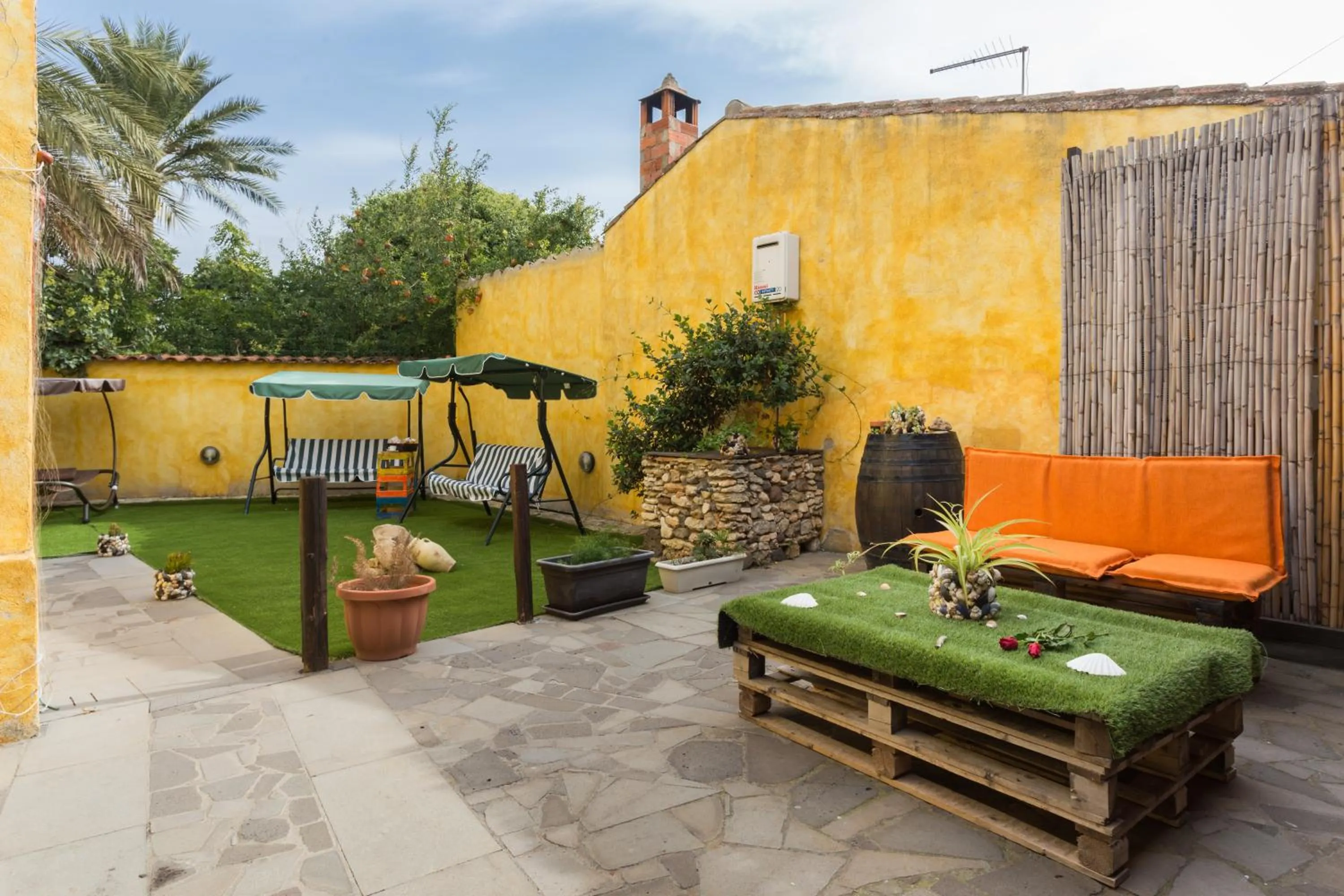 Garden in Affittacamere Shardana