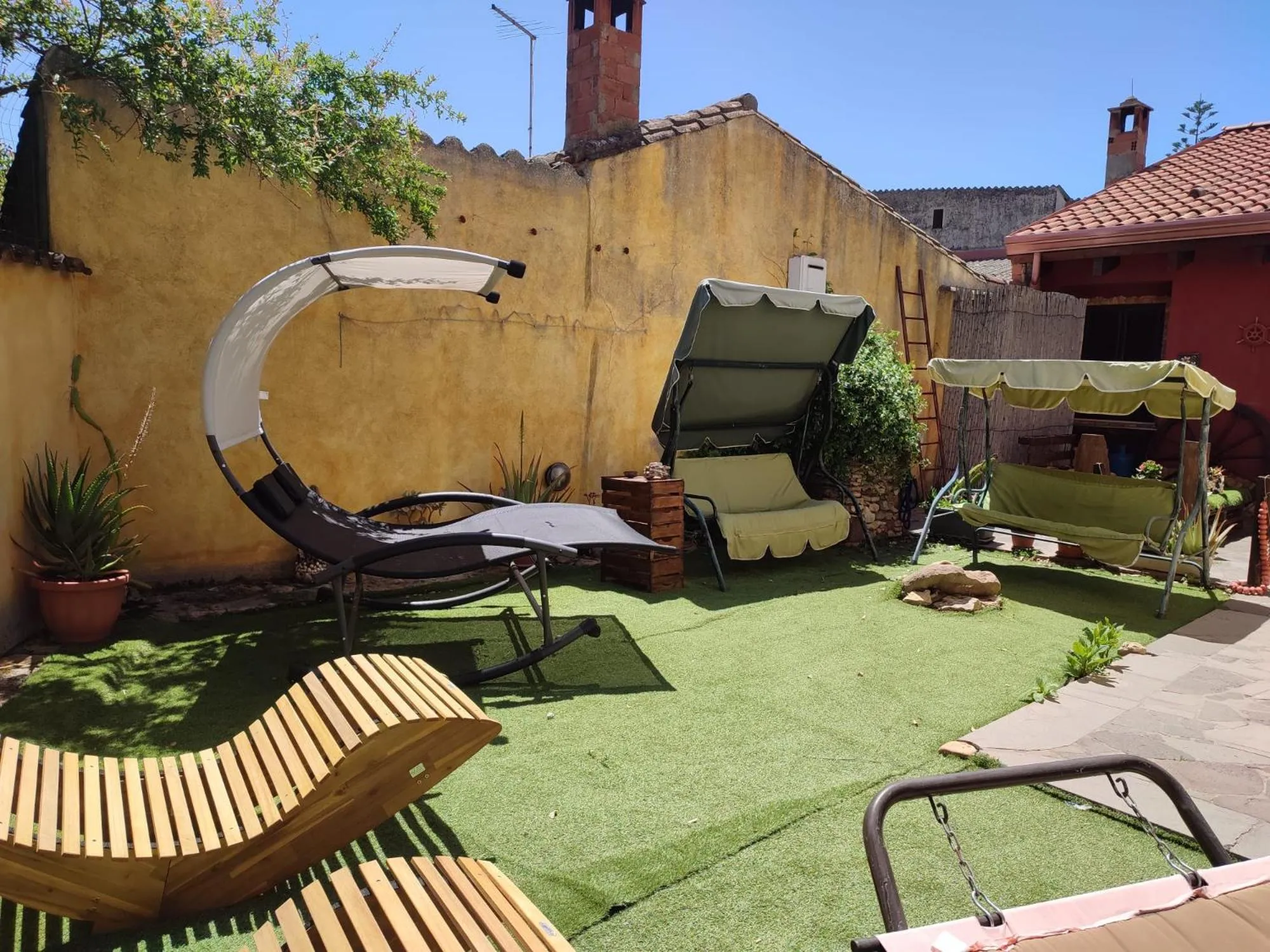 Garden in Affittacamere Shardana