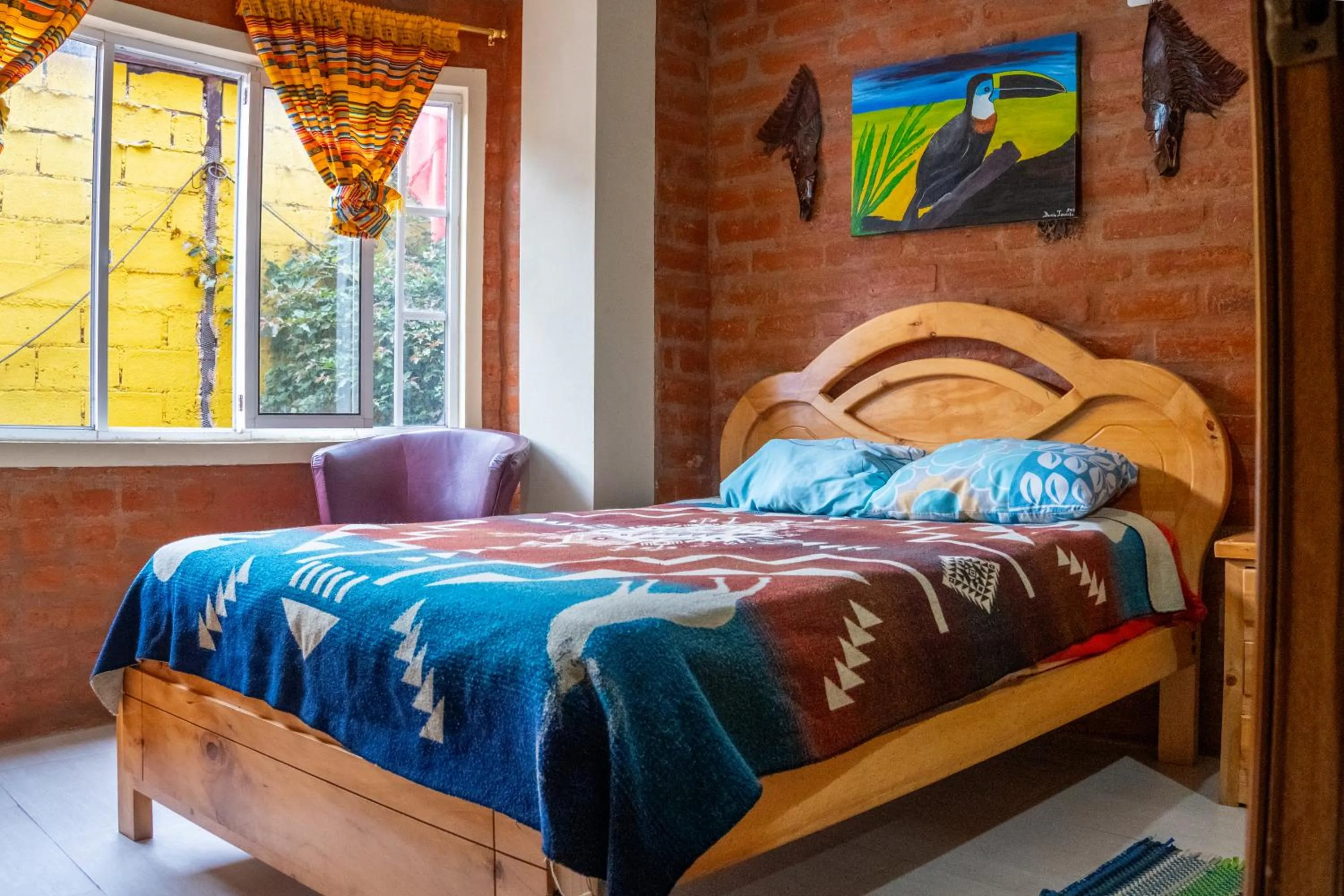 Photo of the whole room, Bed in Hostal La Casa Amarilla City